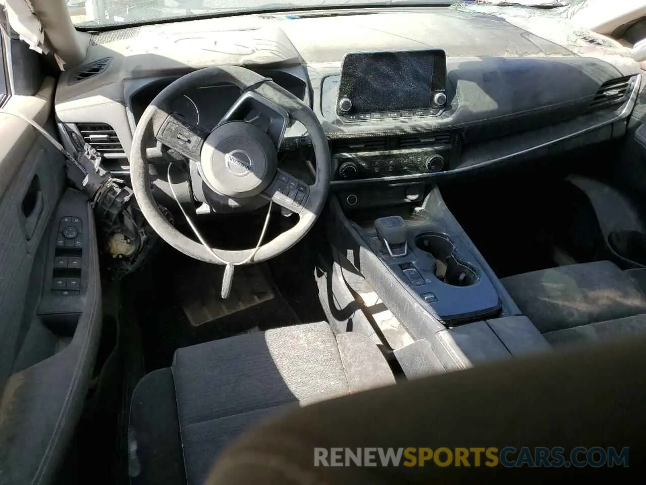 8 Photograph of a damaged car JN8AT3AA3MW005088 NISSAN ROGUE 2021