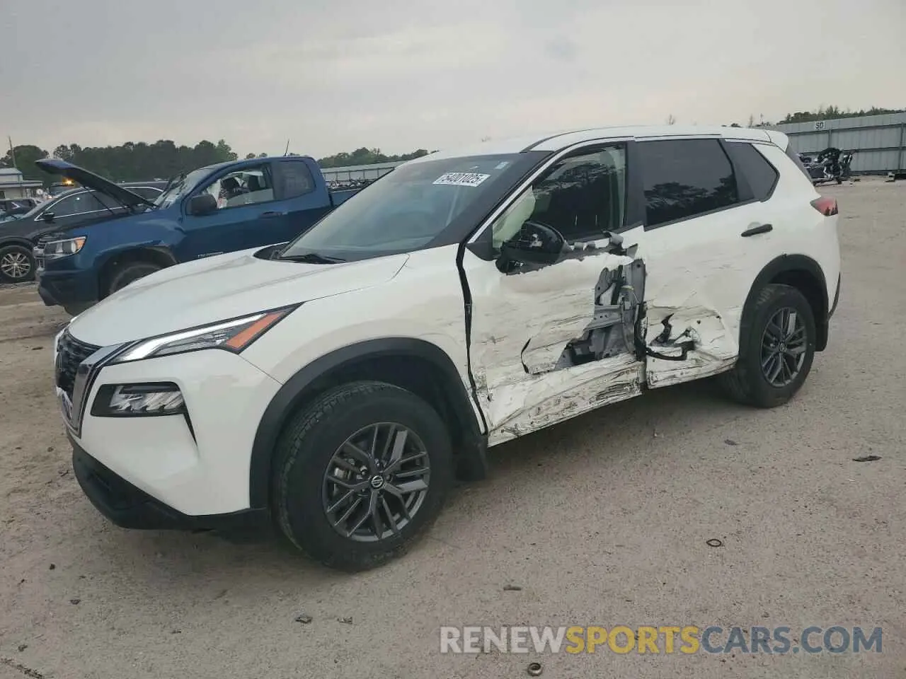 1 Photograph of a damaged car JN8AT3AA3MW005446 NISSAN ROGUE 2021