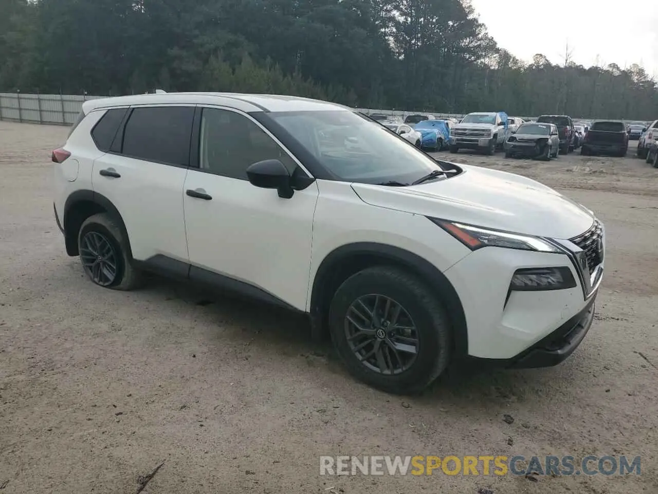 4 Photograph of a damaged car JN8AT3AA3MW005446 NISSAN ROGUE 2021