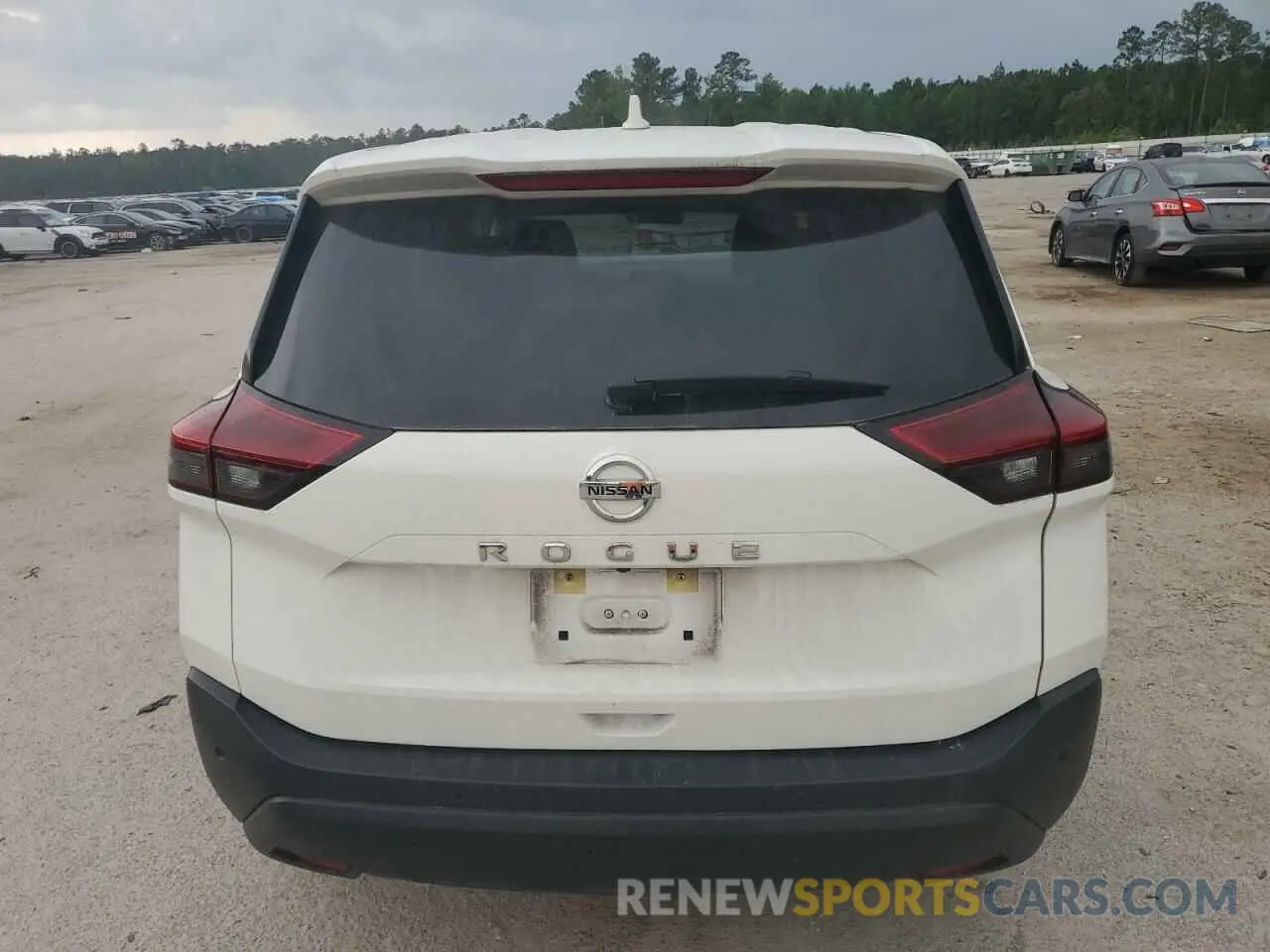 6 Photograph of a damaged car JN8AT3AA3MW005446 NISSAN ROGUE 2021