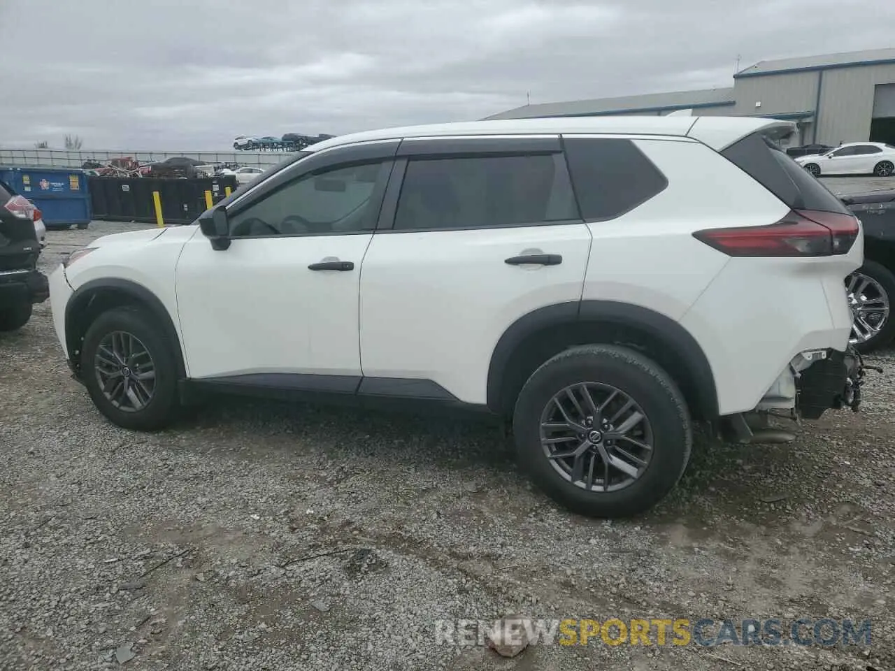 2 Photograph of a damaged car JN8AT3AA3MW011246 NISSAN ROGUE 2021