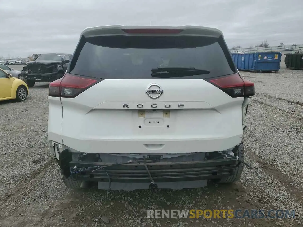 6 Photograph of a damaged car JN8AT3AA3MW011246 NISSAN ROGUE 2021