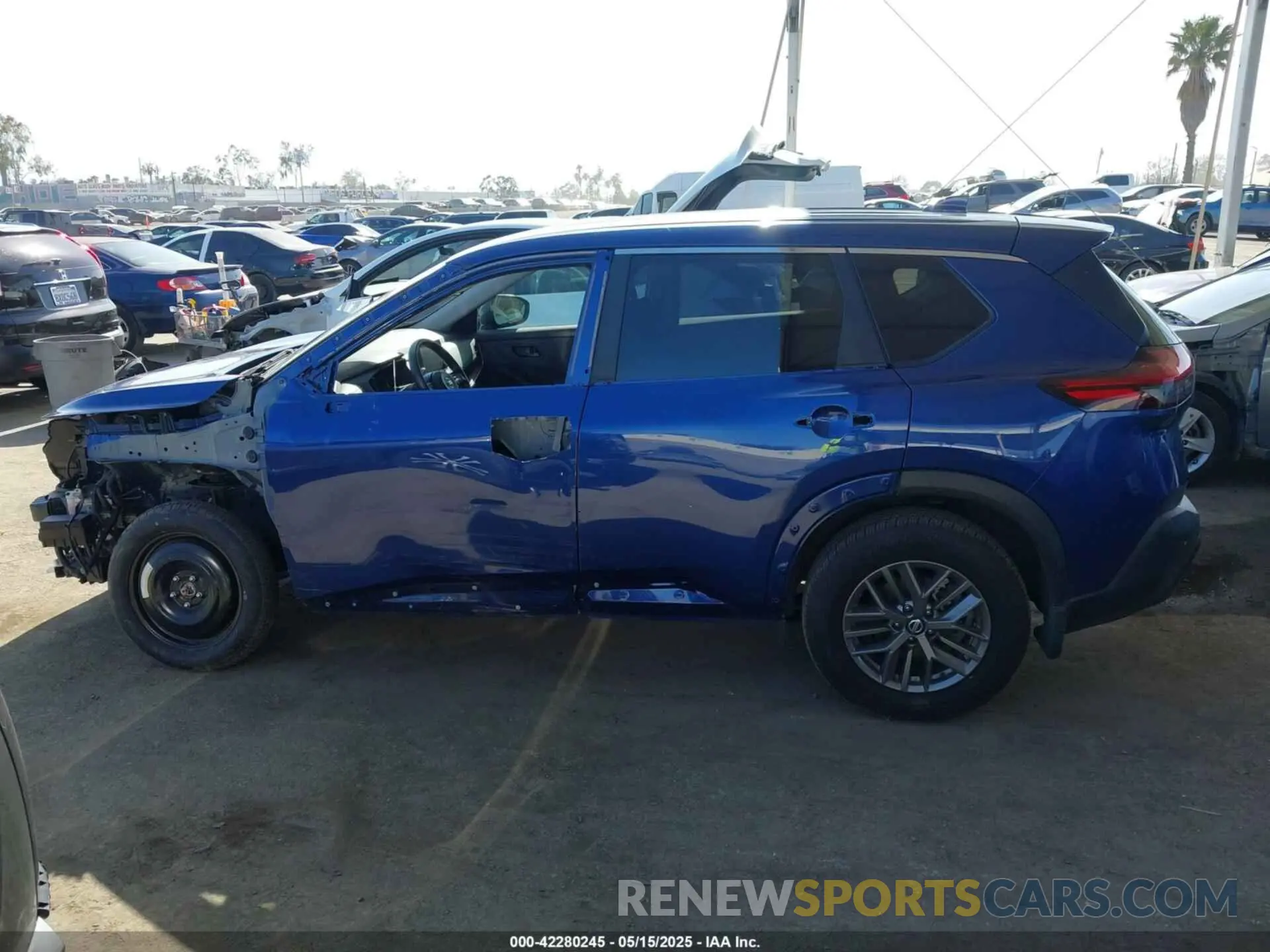 15 Photograph of a damaged car JN8AT3AA3MW011845 NISSAN ROGUE 2021