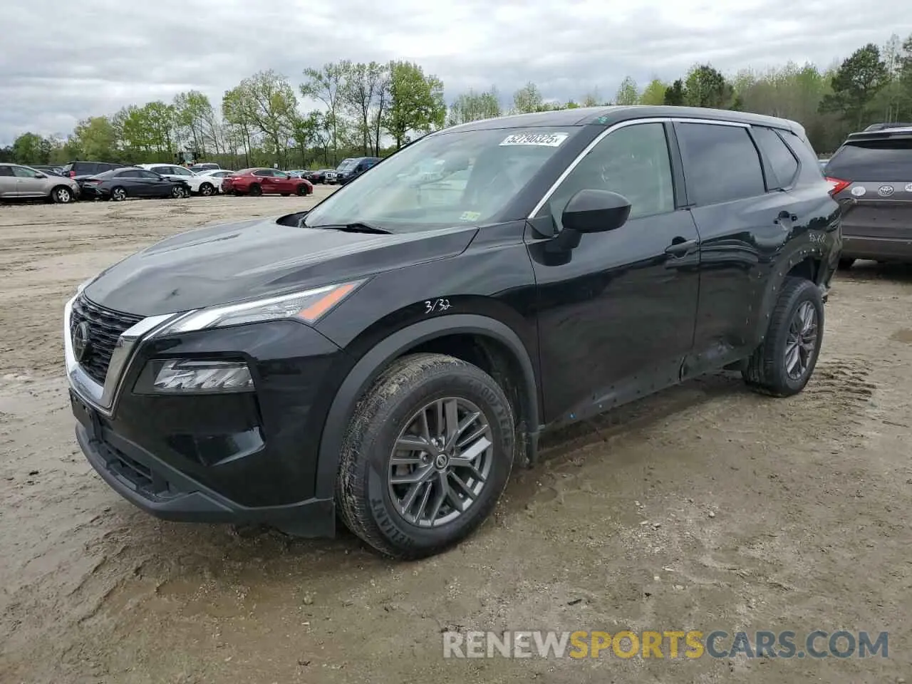 1 Photograph of a damaged car JN8AT3AA3MW012056 NISSAN ROGUE 2021