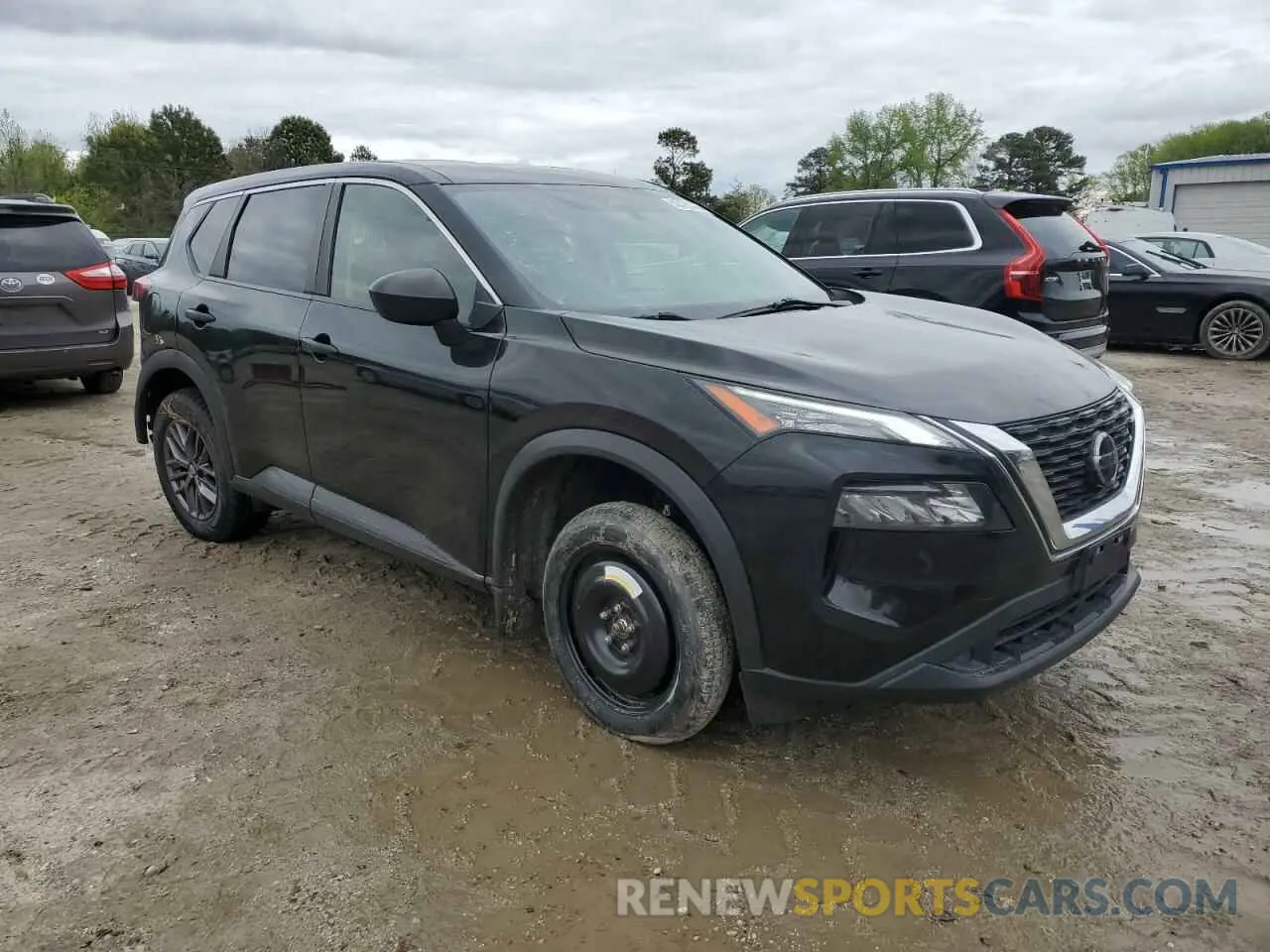 4 Photograph of a damaged car JN8AT3AA3MW012056 NISSAN ROGUE 2021