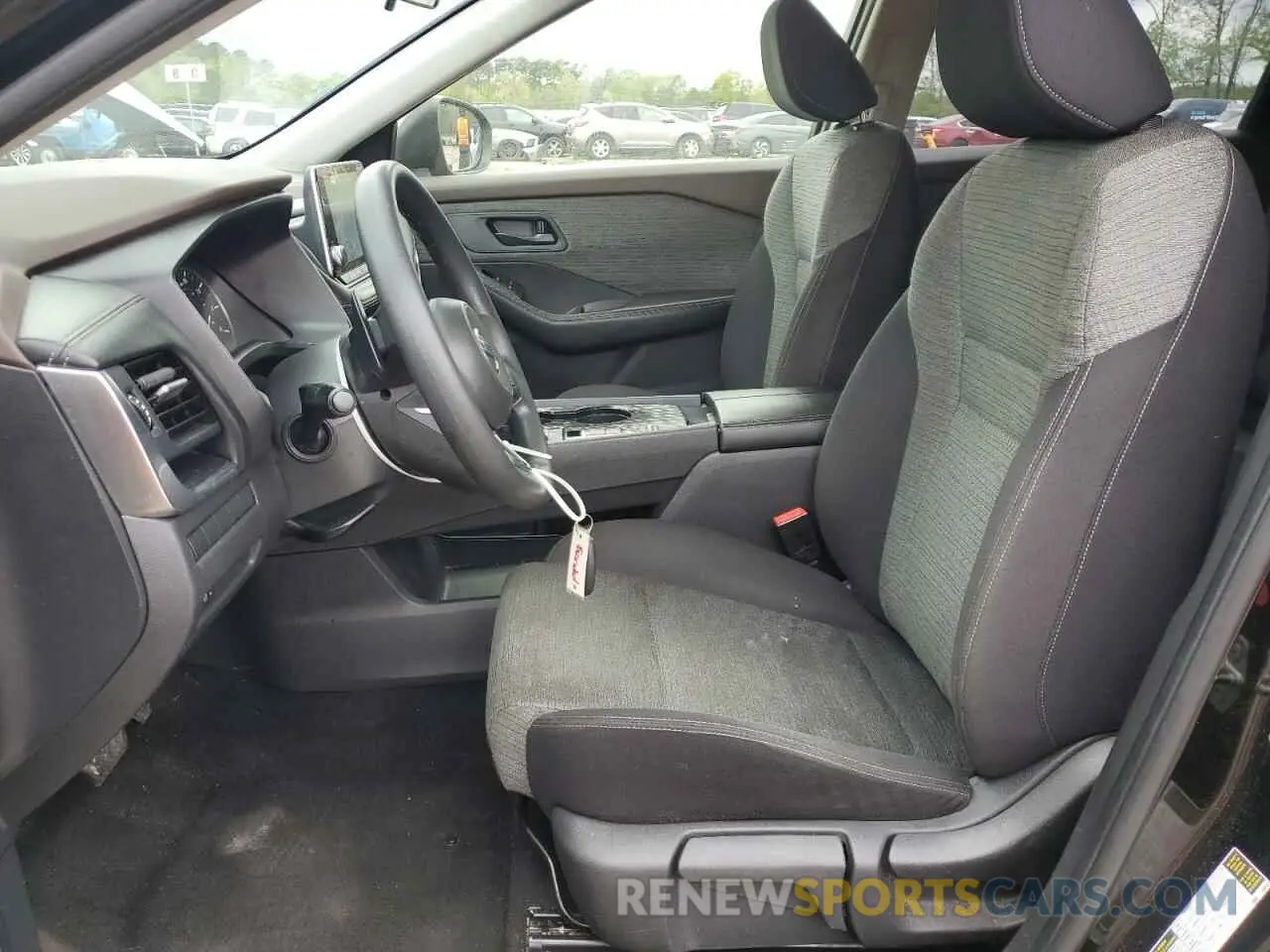 7 Photograph of a damaged car JN8AT3AA3MW012056 NISSAN ROGUE 2021