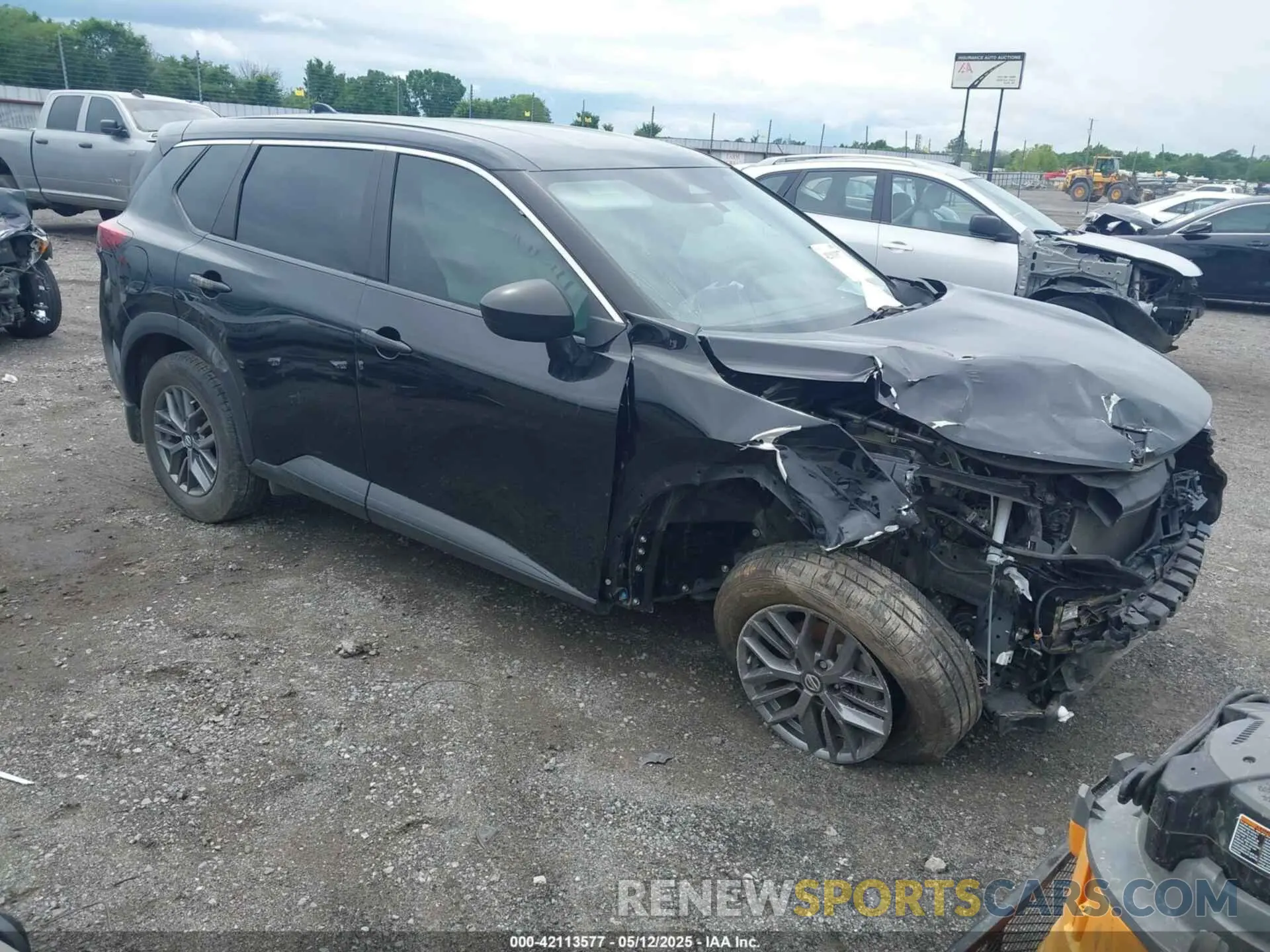 1 Photograph of a damaged car JN8AT3AA3MW015085 NISSAN ROGUE 2021