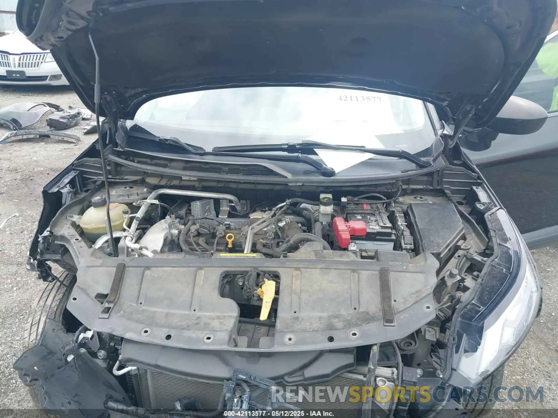 10 Photograph of a damaged car JN8AT3AA3MW015085 NISSAN ROGUE 2021