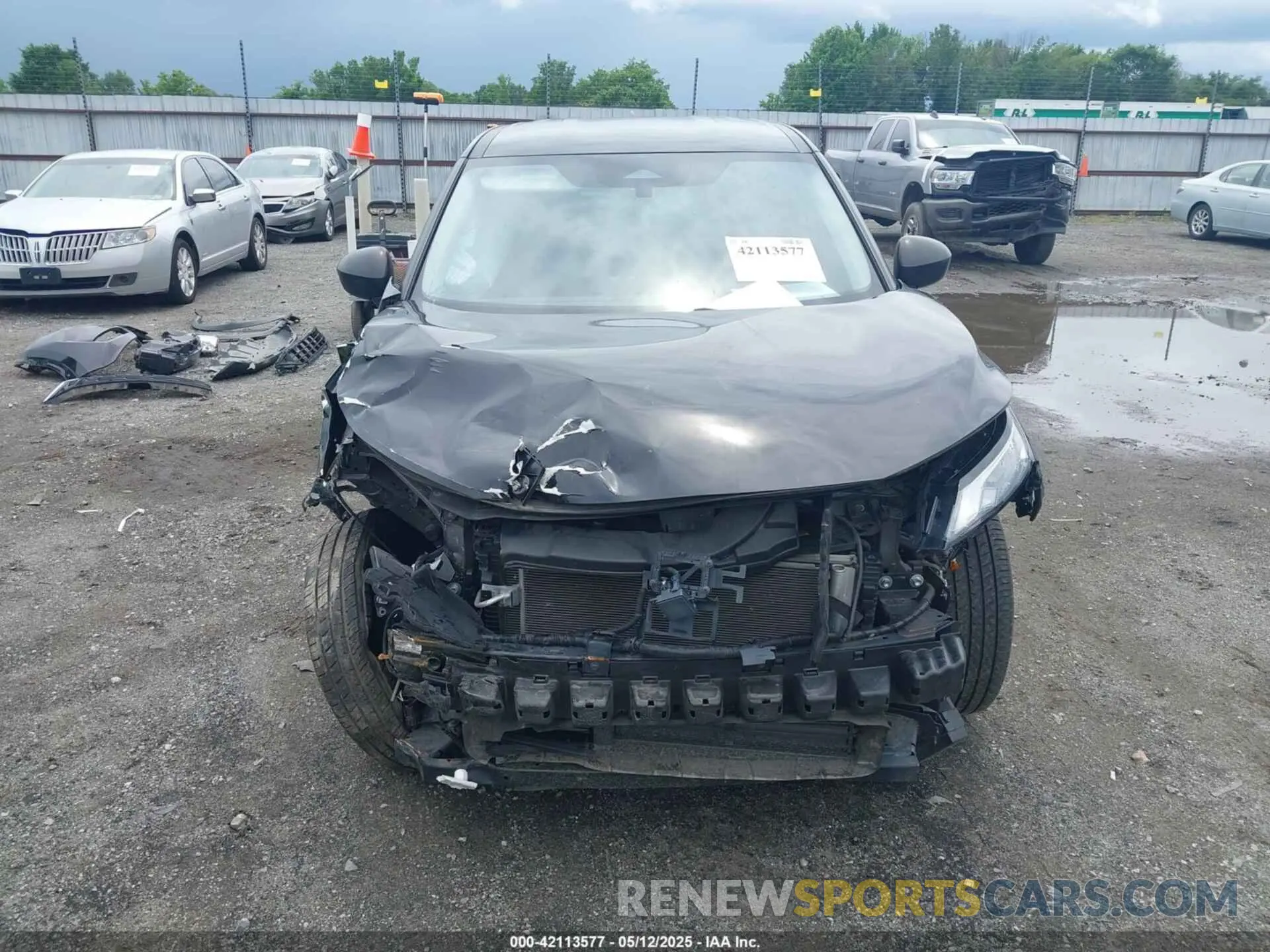 13 Photograph of a damaged car JN8AT3AA3MW015085 NISSAN ROGUE 2021