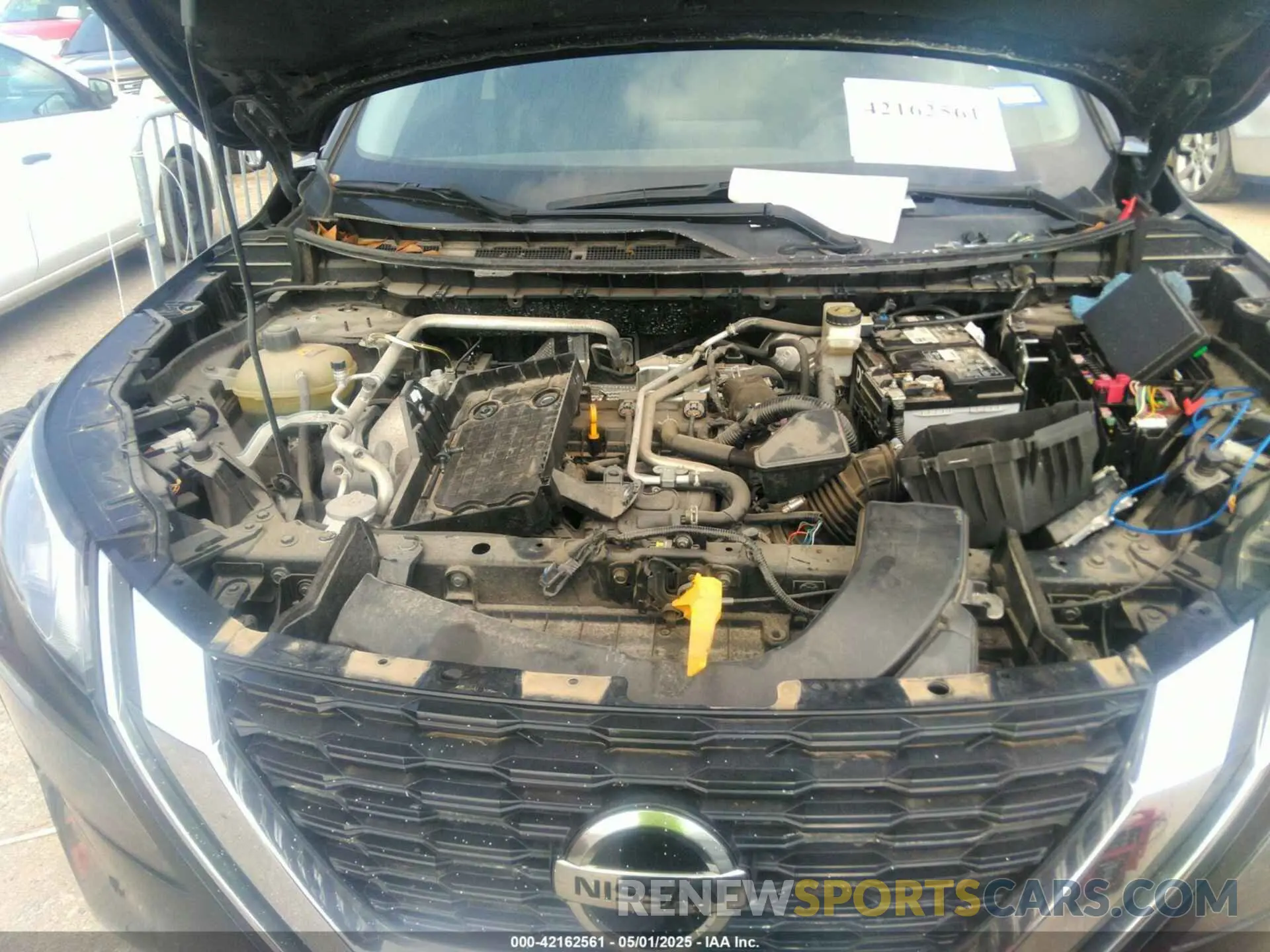 10 Photograph of a damaged car JN8AT3AA7MW004607 NISSAN ROGUE 2021