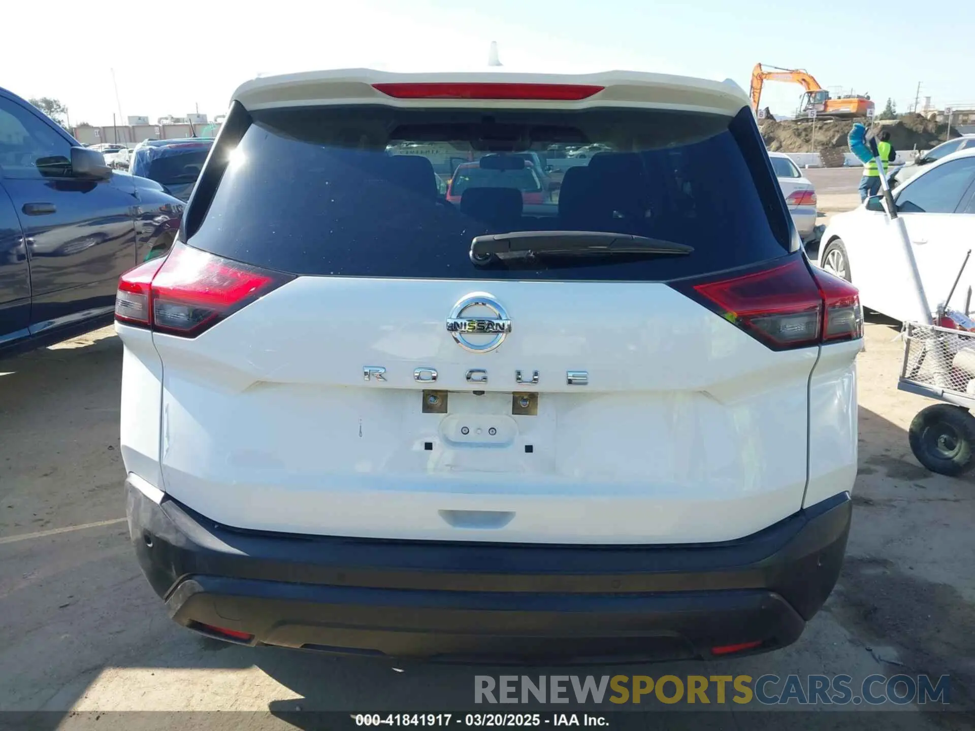16 Photograph of a damaged car JN8AT3AA8MW006088 NISSAN ROGUE 2021