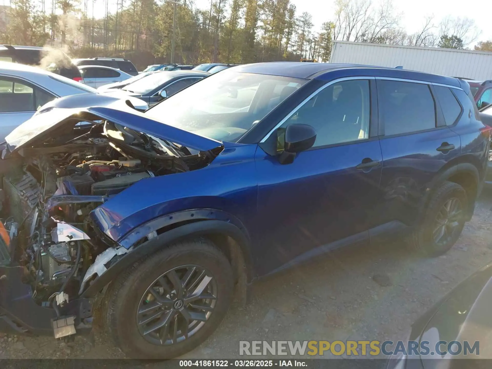 14 Photograph of a damaged car JN8AT3AA8MW018600 NISSAN ROGUE 2021