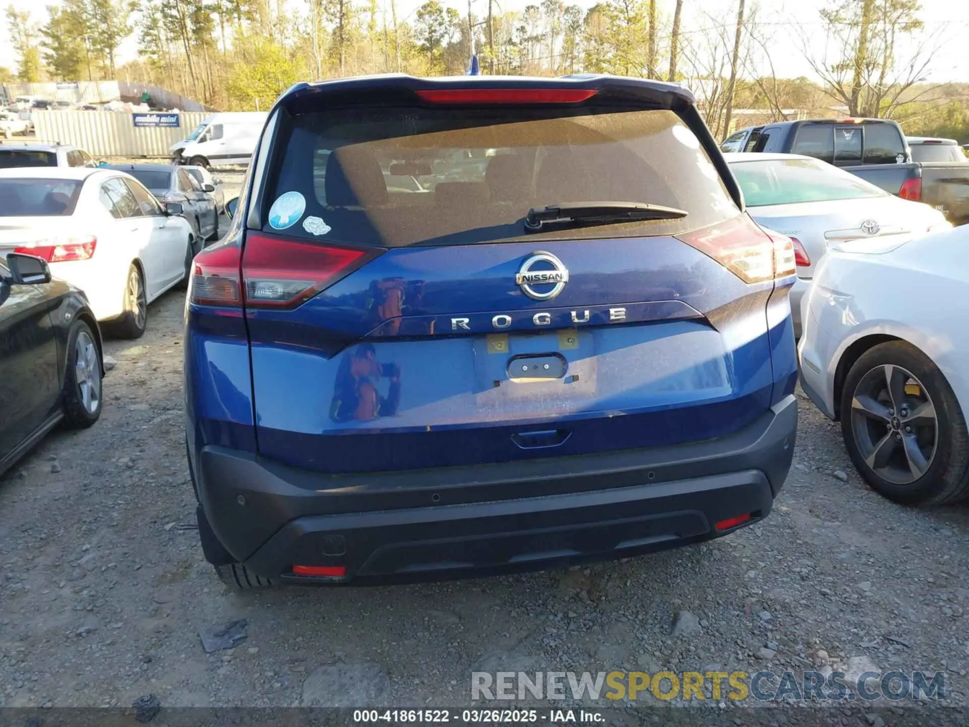 16 Photograph of a damaged car JN8AT3AA8MW018600 NISSAN ROGUE 2021