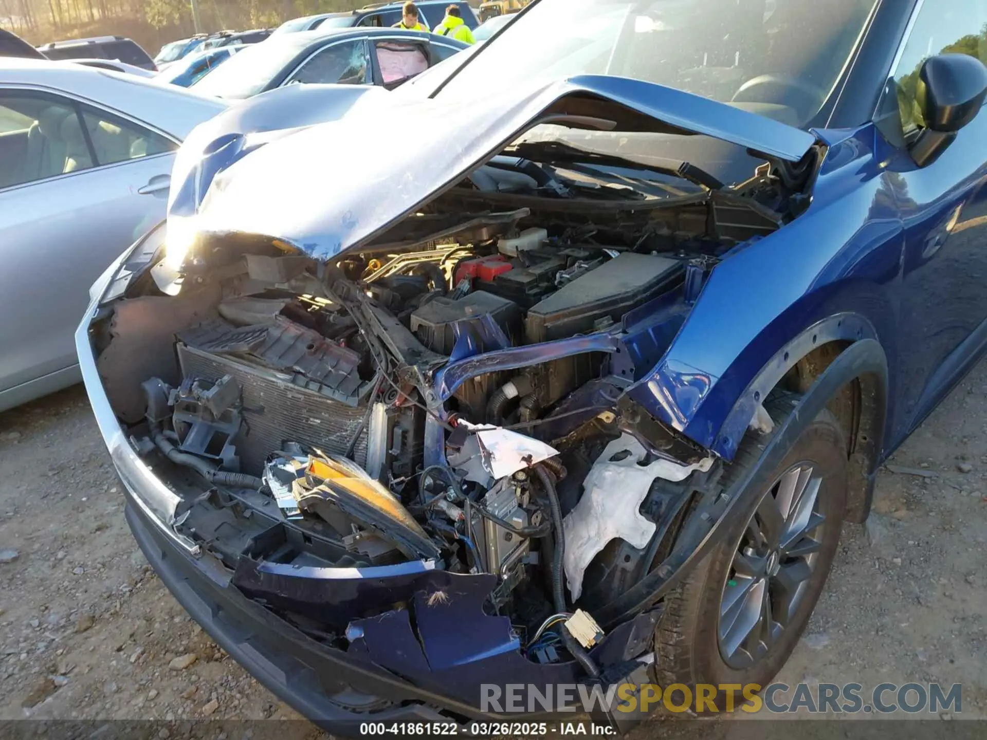 6 Photograph of a damaged car JN8AT3AA8MW018600 NISSAN ROGUE 2021