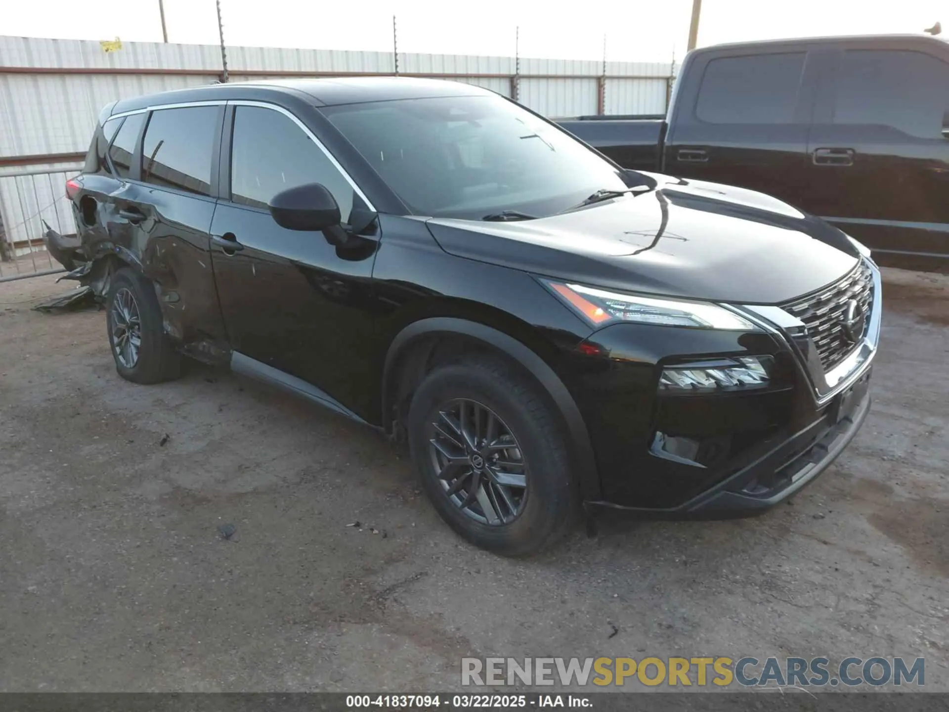 1 Photograph of a damaged car JN8AT3AA9MW004155 NISSAN ROGUE 2021
