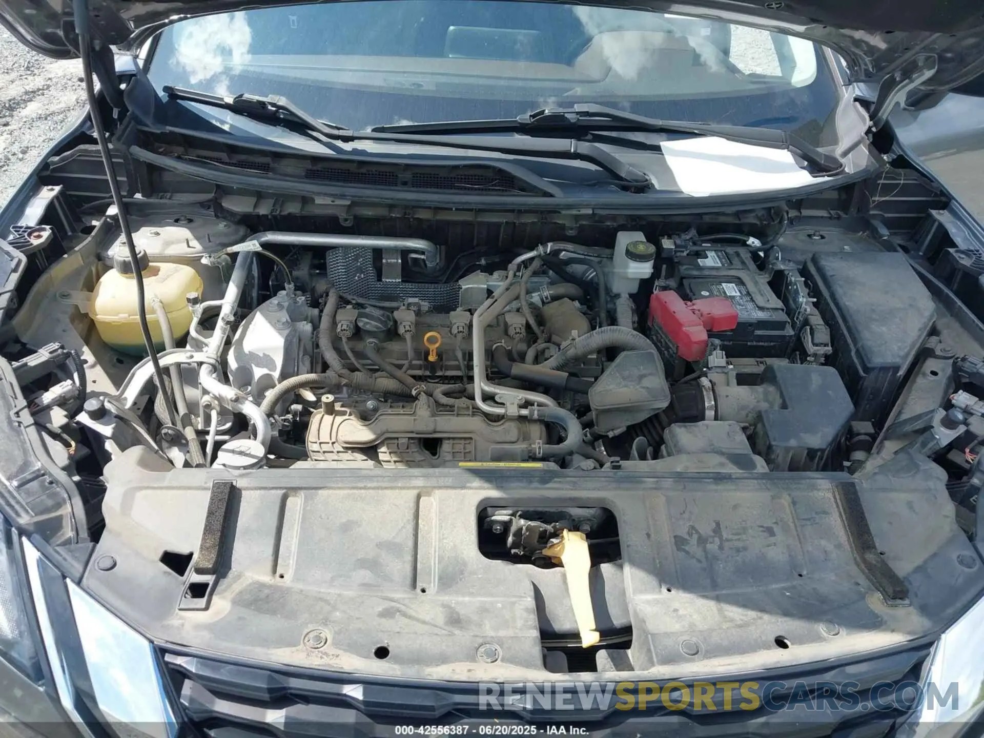 10 Photograph of a damaged car JN8AT3AA9MW004401 NISSAN ROGUE 2021