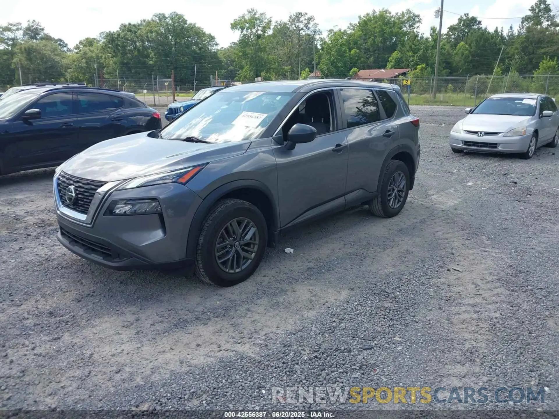 2 Photograph of a damaged car JN8AT3AA9MW004401 NISSAN ROGUE 2021