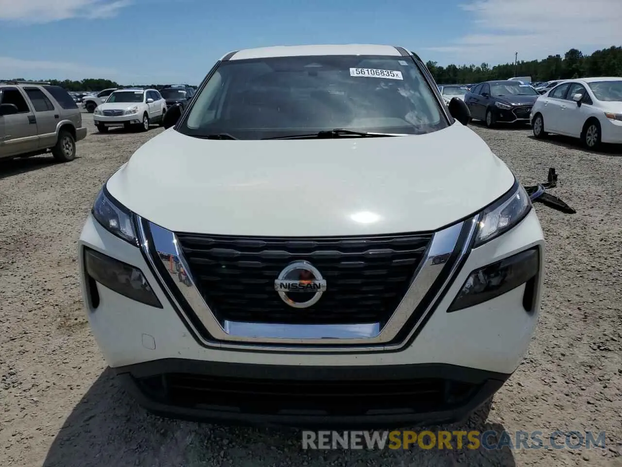 5 Photograph of a damaged car JN8AT3AAXMW001037 NISSAN ROGUE 2021