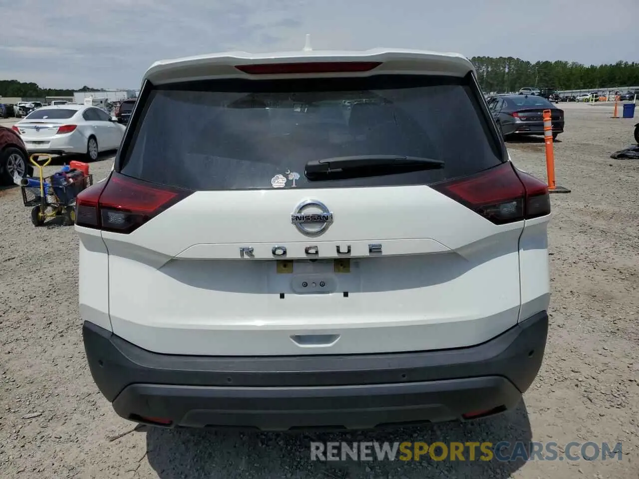 6 Photograph of a damaged car JN8AT3AAXMW001037 NISSAN ROGUE 2021