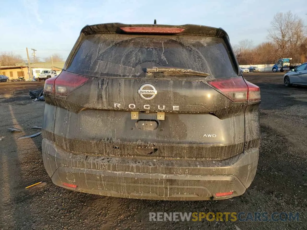 6 Photograph of a damaged car JN8AT3AB0MW223546 NISSAN ROGUE 2021
