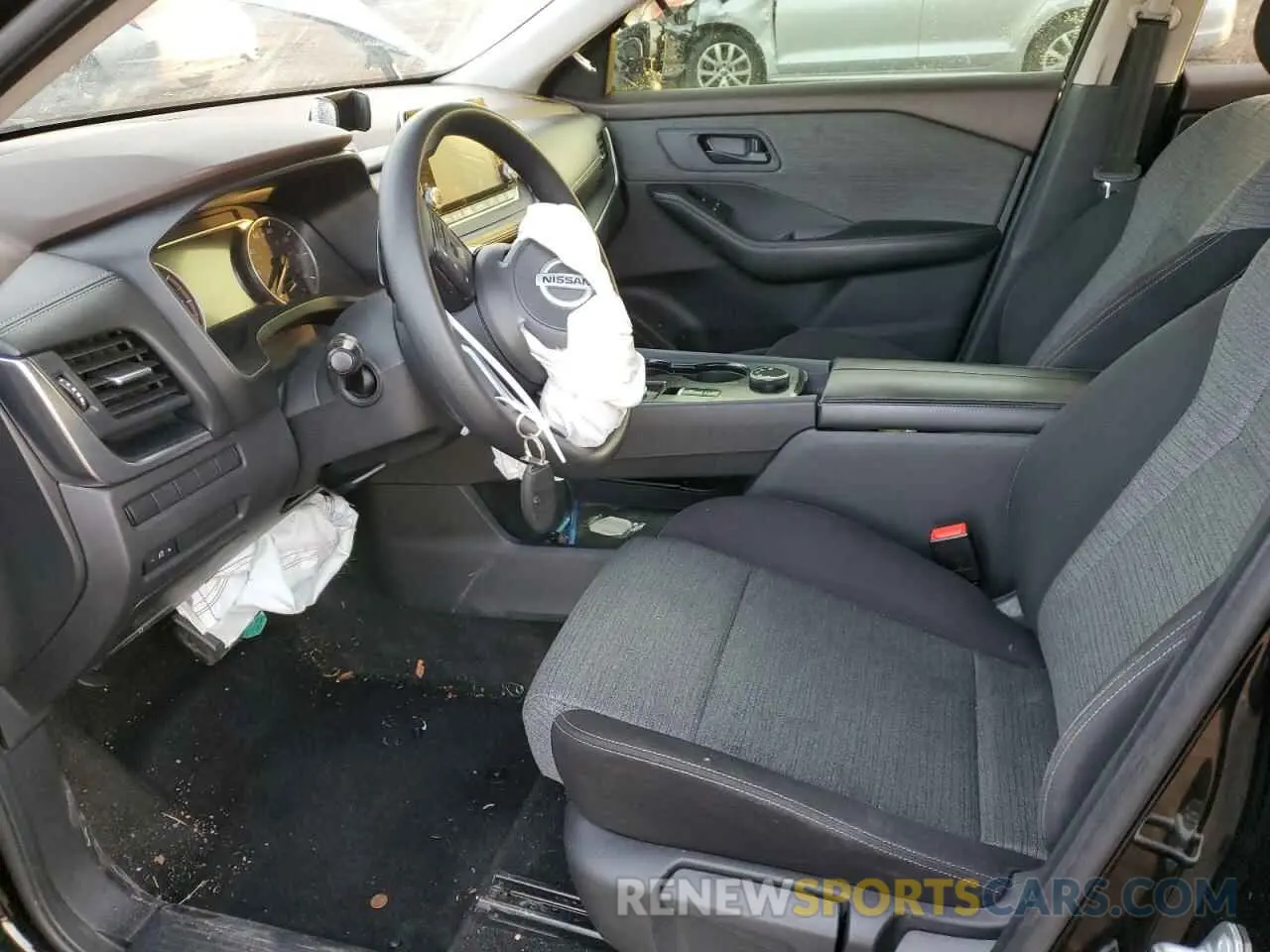 7 Photograph of a damaged car JN8AT3AB0MW223546 NISSAN ROGUE 2021