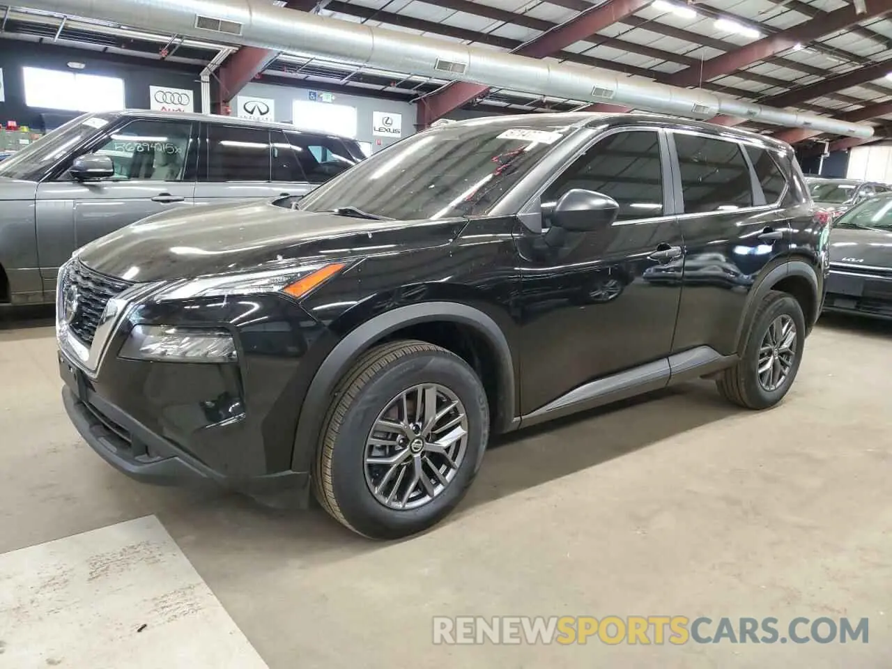1 Photograph of a damaged car JN8AT3AB0MW227127 NISSAN ROGUE 2021