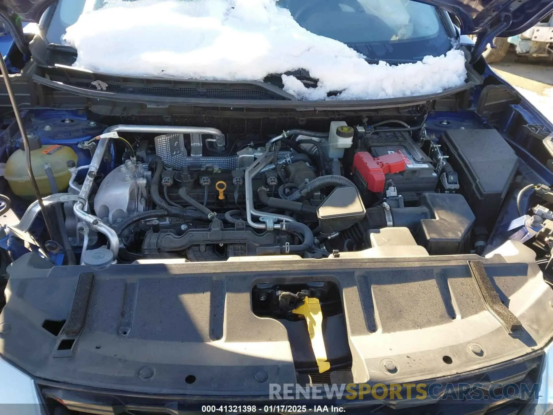 10 Photograph of a damaged car JN8AT3AB1MW225886 NISSAN ROGUE 2021