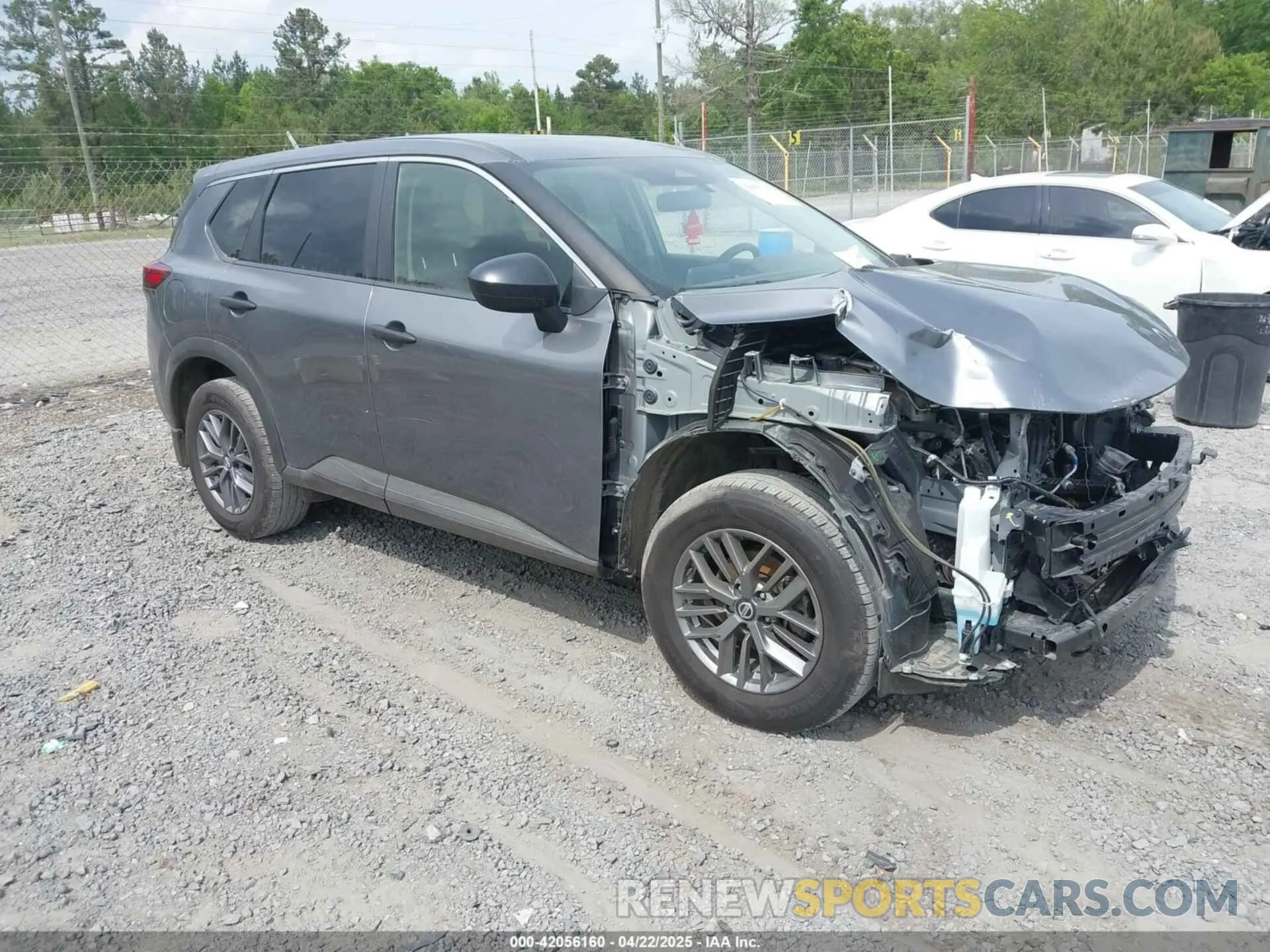 1 Photograph of a damaged car JN8AT3AB4MW200867 NISSAN ROGUE 2021