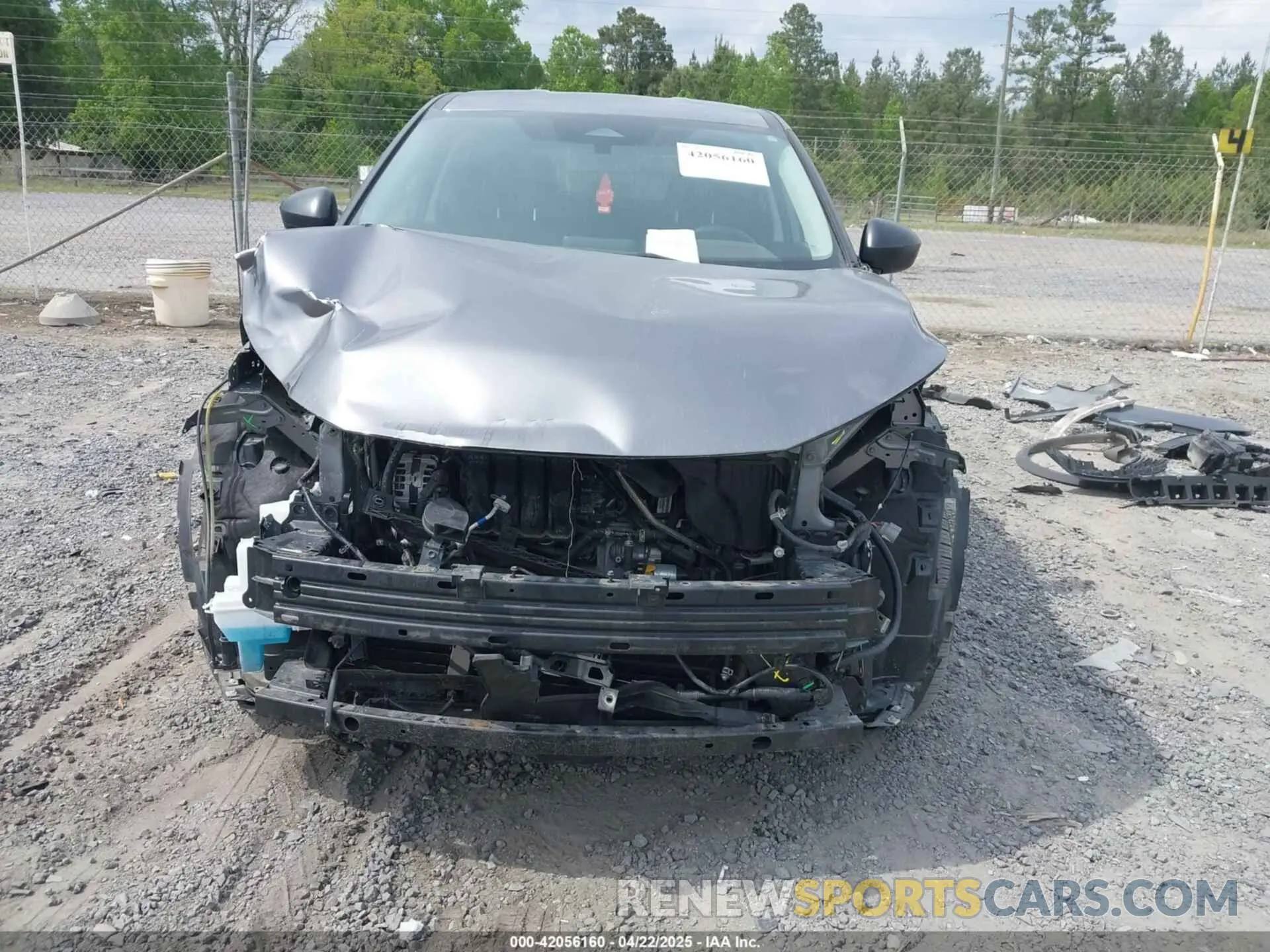 13 Photograph of a damaged car JN8AT3AB4MW200867 NISSAN ROGUE 2021