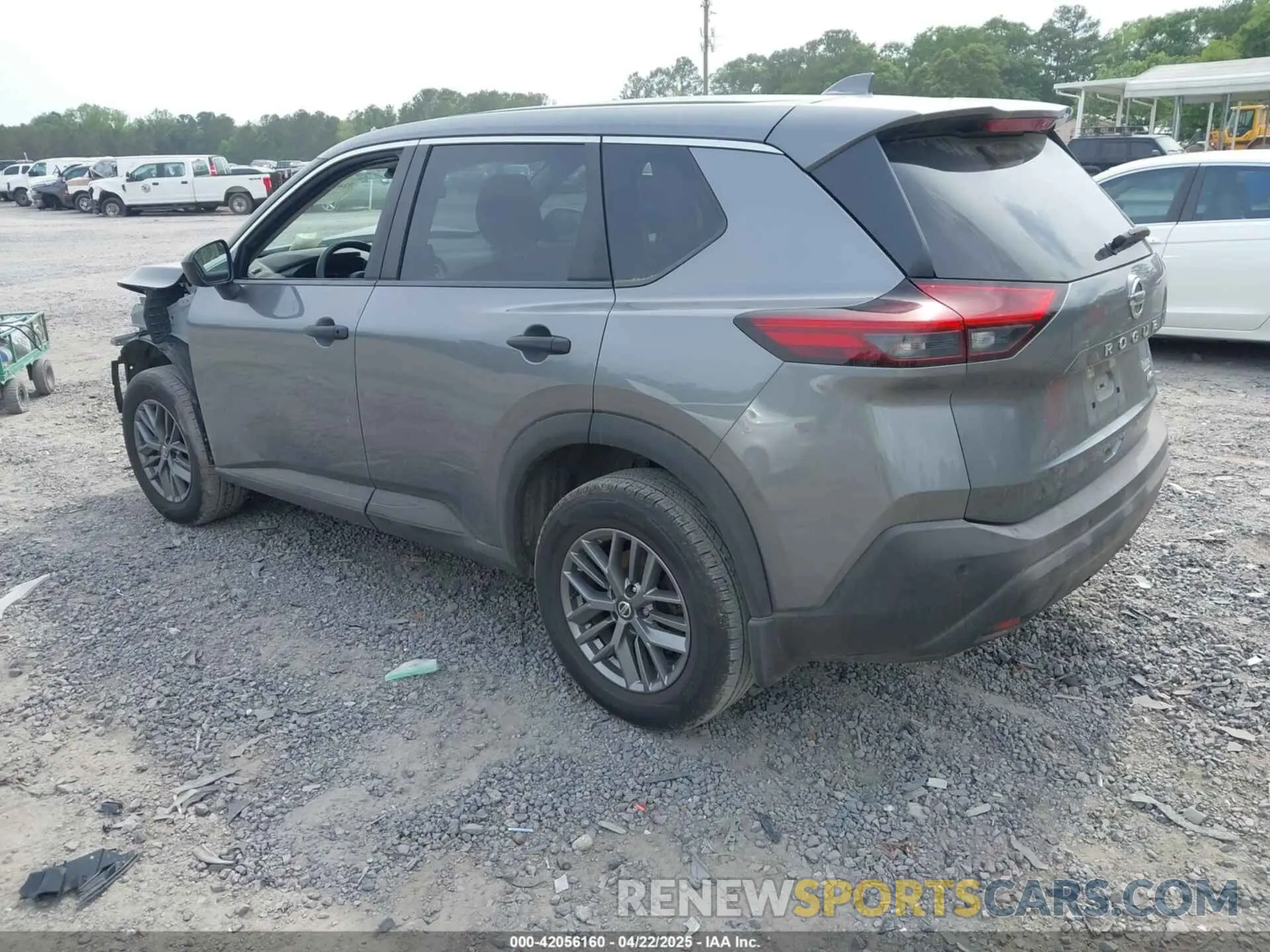 3 Photograph of a damaged car JN8AT3AB4MW200867 NISSAN ROGUE 2021