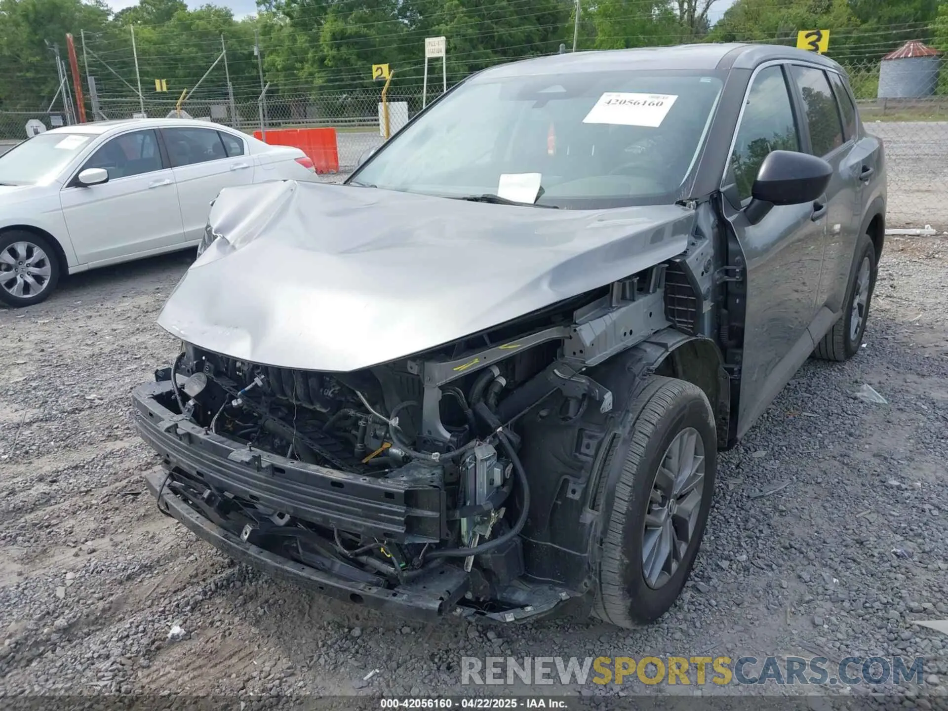 6 Photograph of a damaged car JN8AT3AB4MW200867 NISSAN ROGUE 2021