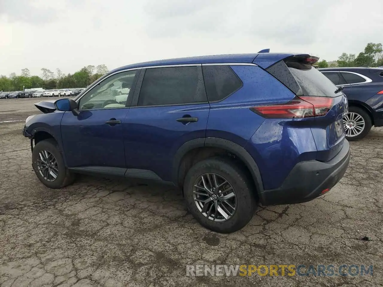 2 Photograph of a damaged car JN8AT3AB4MW226224 NISSAN ROGUE 2021