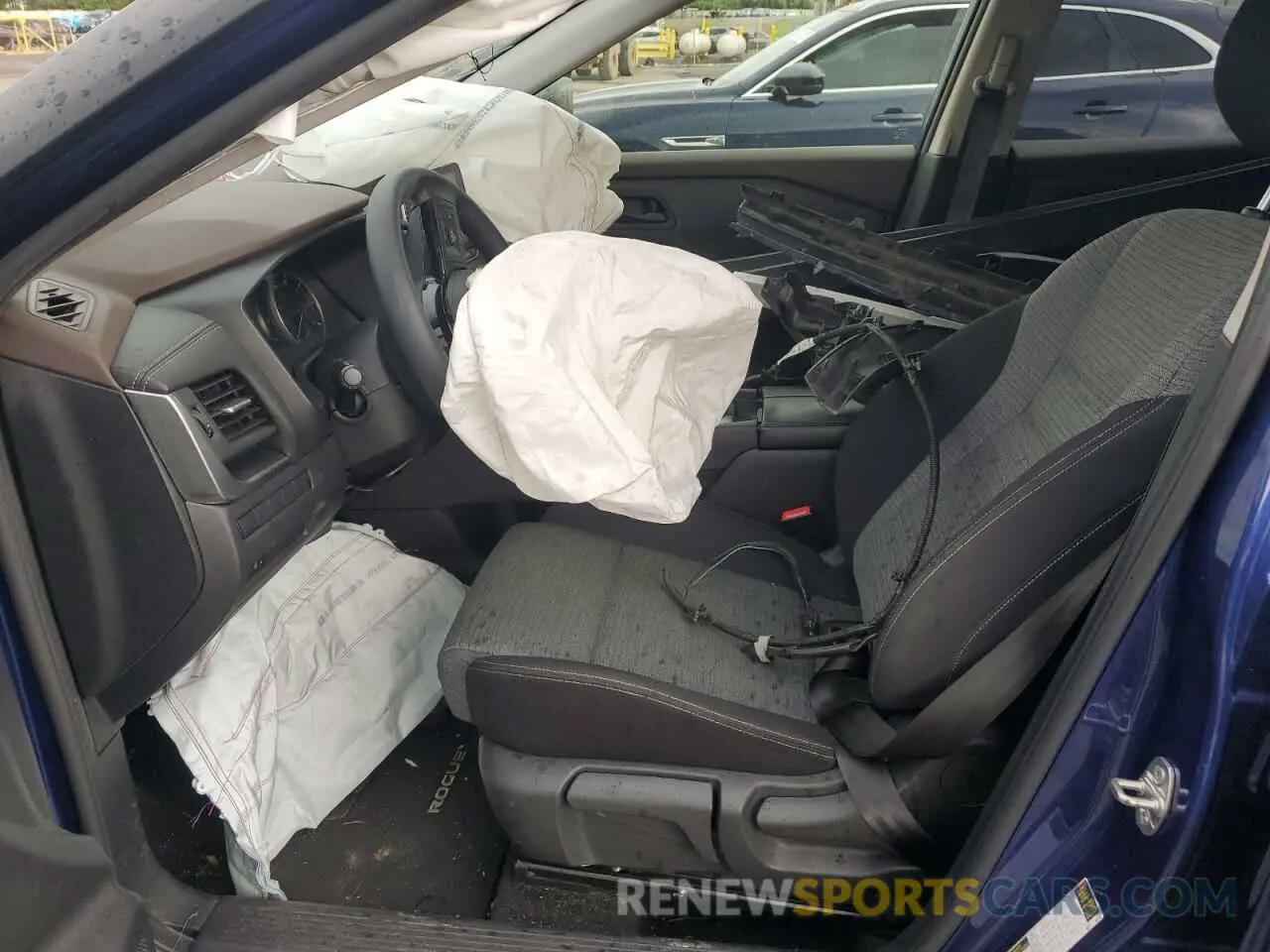 7 Photograph of a damaged car JN8AT3AB4MW226224 NISSAN ROGUE 2021