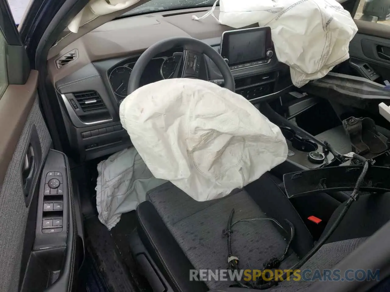 8 Photograph of a damaged car JN8AT3AB4MW226224 NISSAN ROGUE 2021