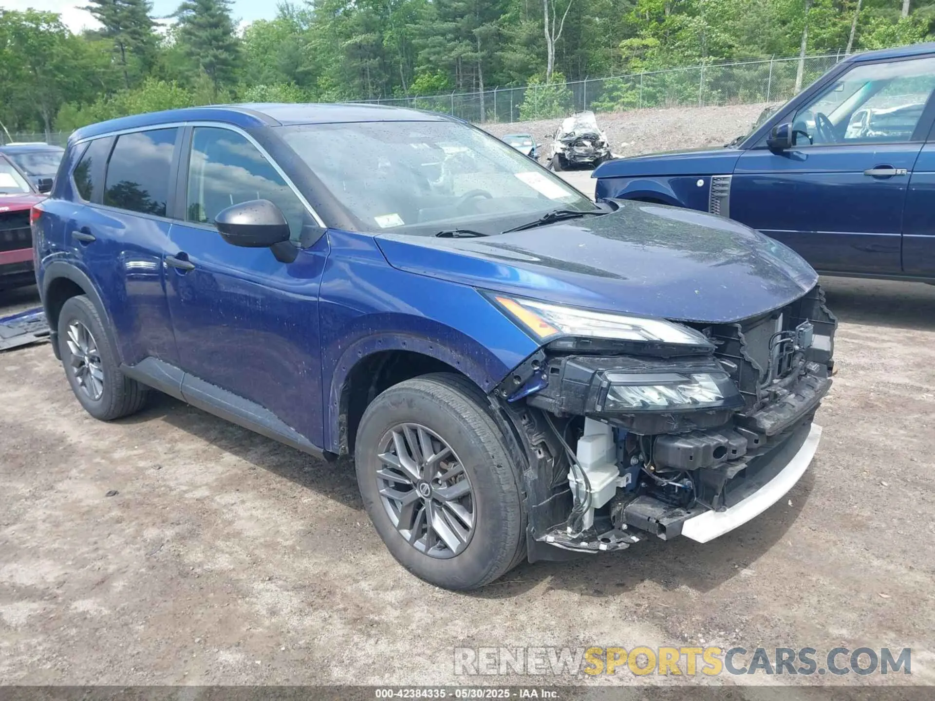 1 Photograph of a damaged car JN8AT3AB5MW207391 NISSAN ROGUE 2021