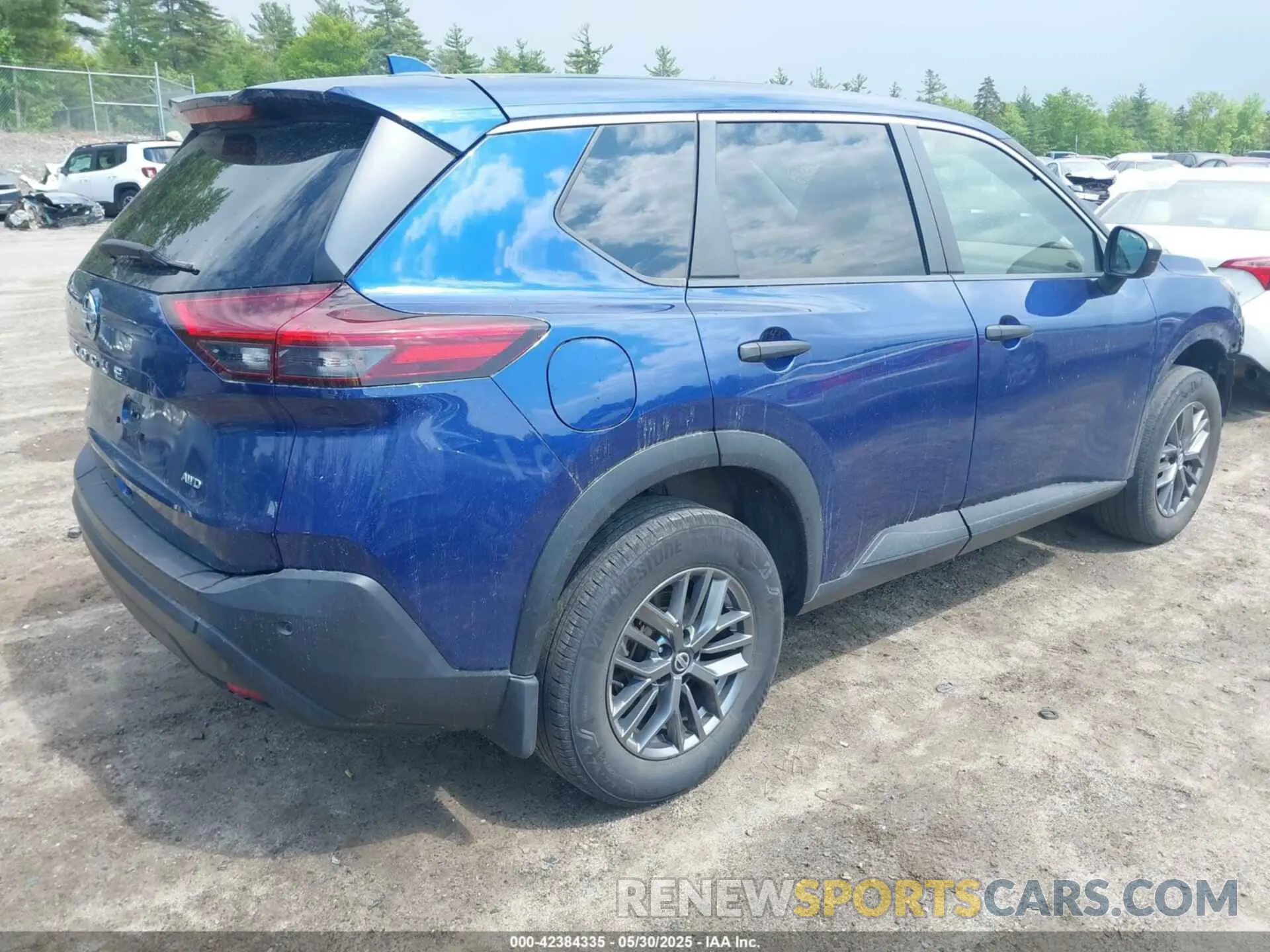 4 Photograph of a damaged car JN8AT3AB5MW207391 NISSAN ROGUE 2021
