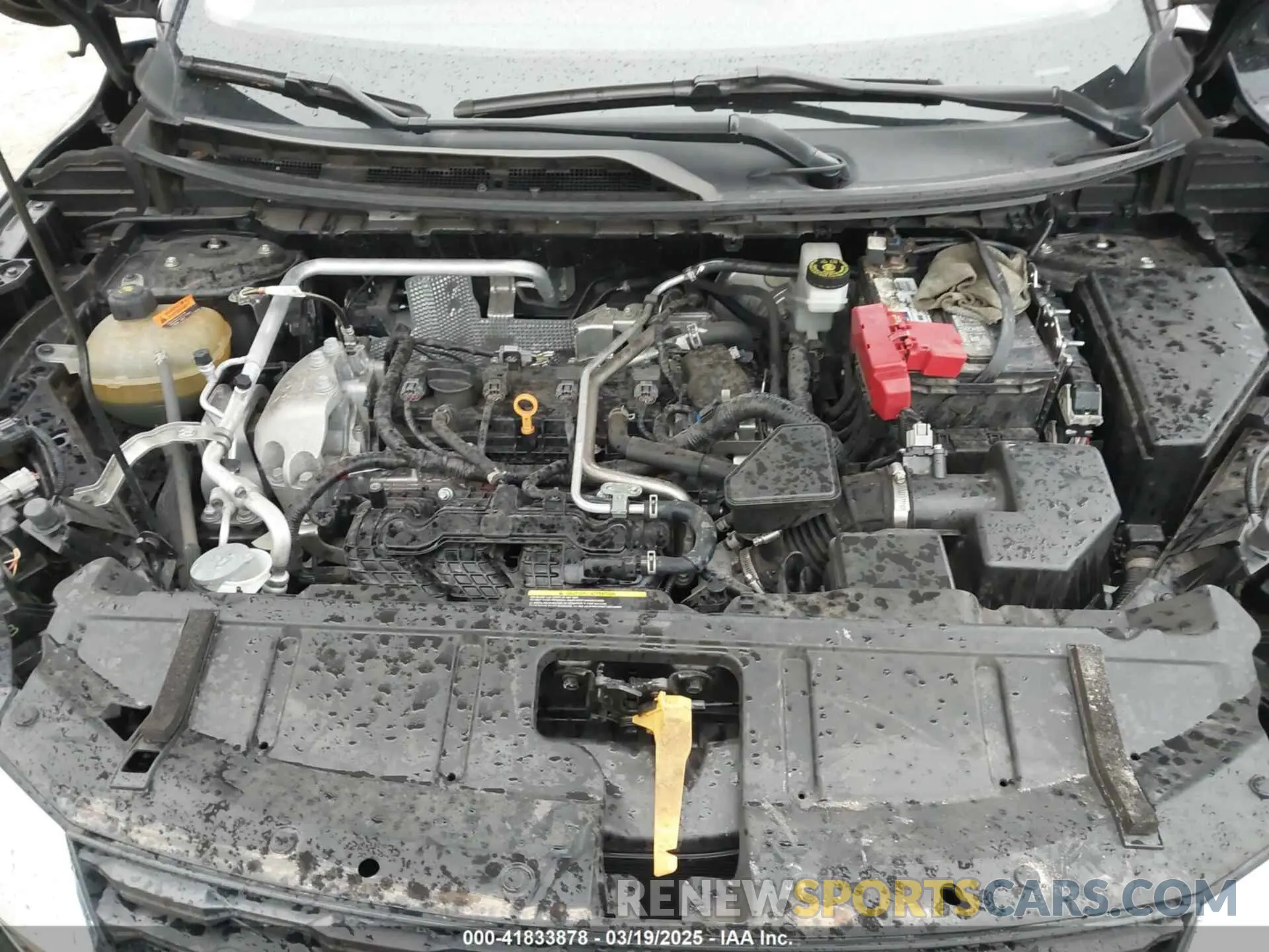 10 Photograph of a damaged car JN8AT3AB5MW209478 NISSAN ROGUE 2021