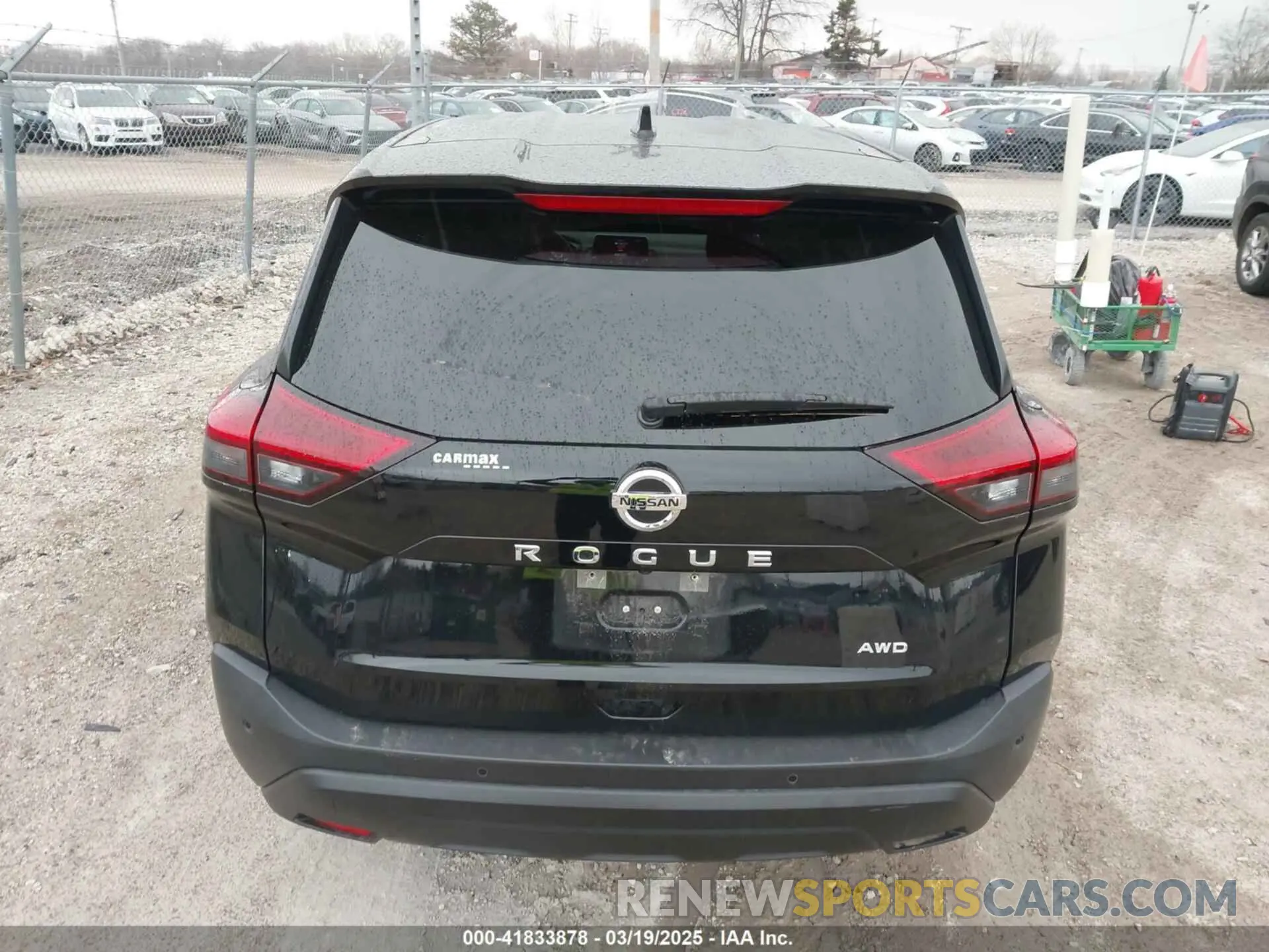 16 Photograph of a damaged car JN8AT3AB5MW209478 NISSAN ROGUE 2021