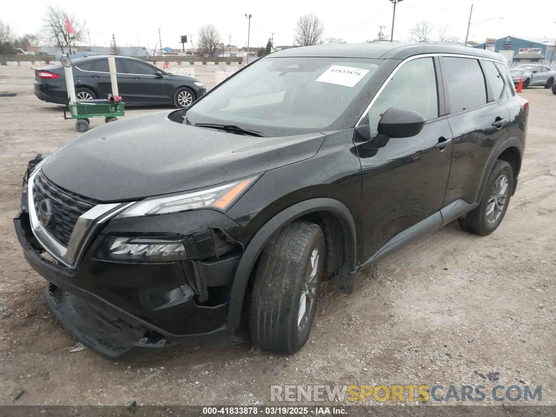 2 Photograph of a damaged car JN8AT3AB5MW209478 NISSAN ROGUE 2021