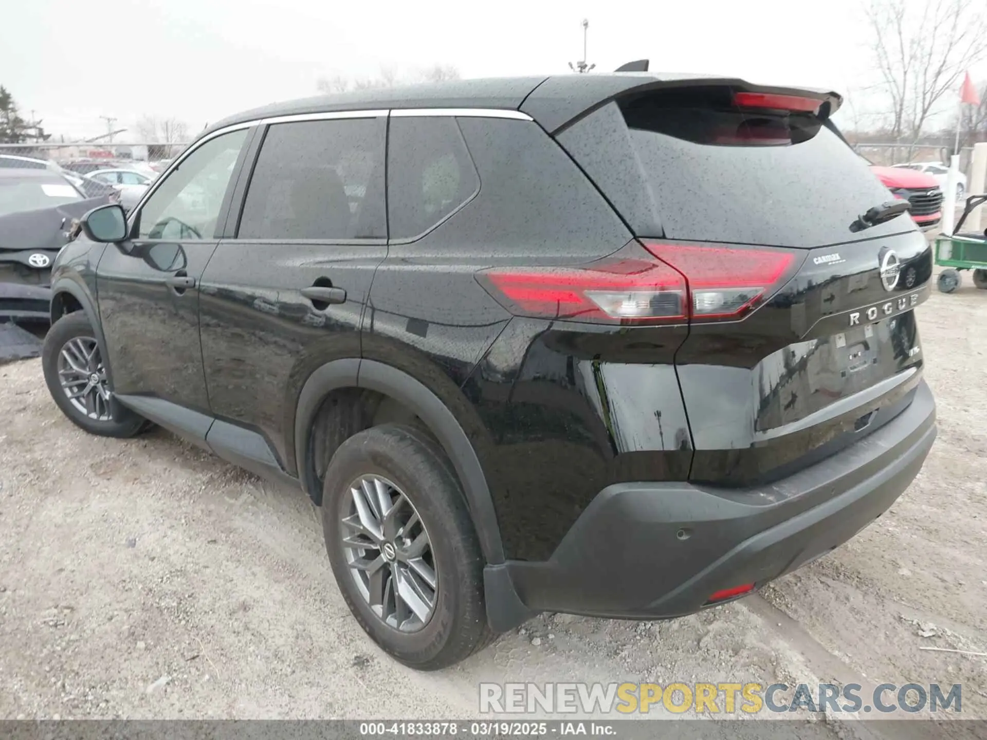 3 Photograph of a damaged car JN8AT3AB5MW209478 NISSAN ROGUE 2021