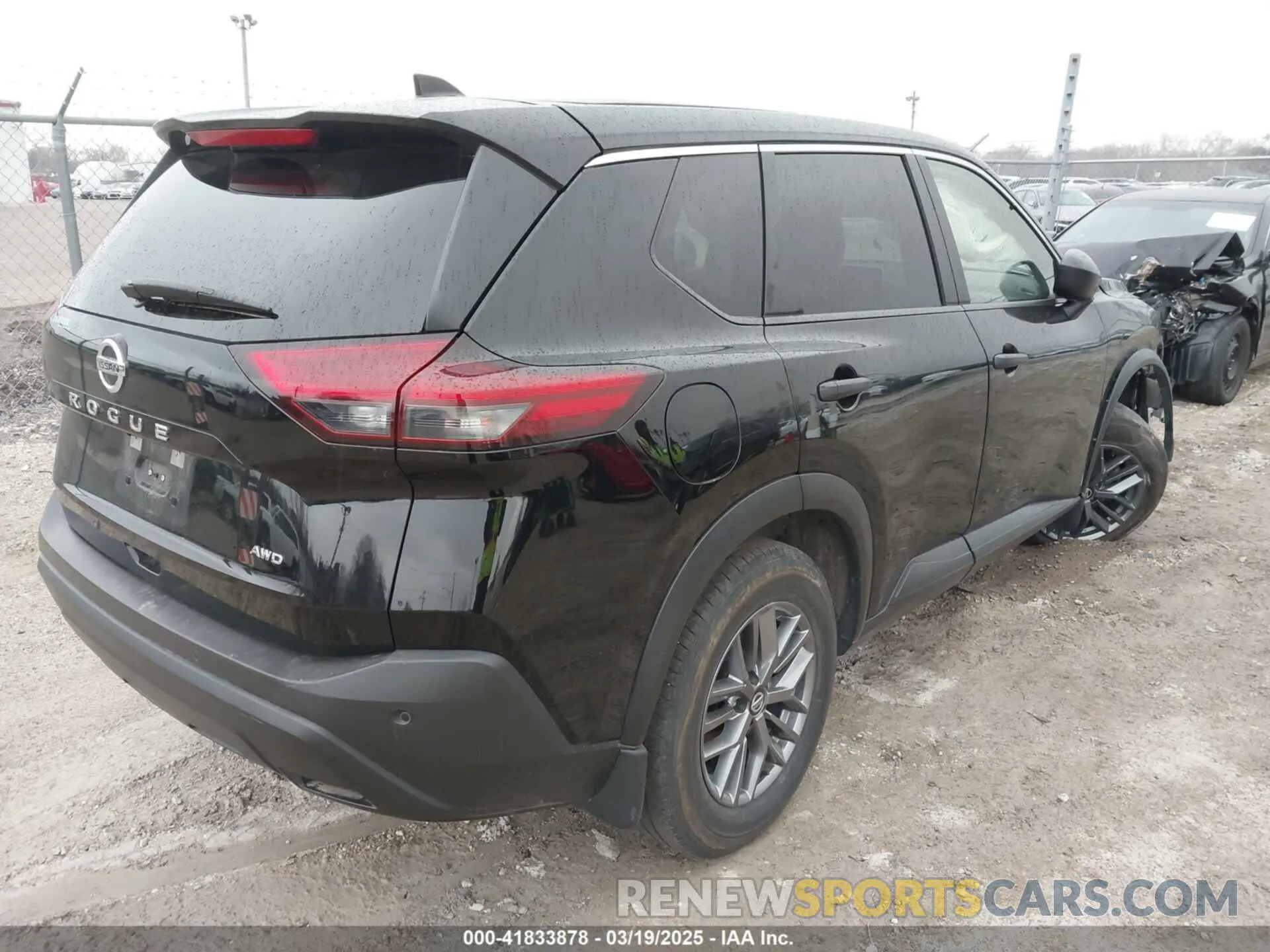 4 Photograph of a damaged car JN8AT3AB5MW209478 NISSAN ROGUE 2021