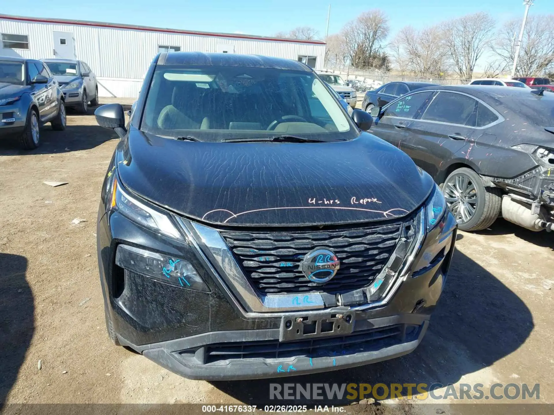 12 Photograph of a damaged car JN8AT3AB7MW211782 NISSAN ROGUE 2021