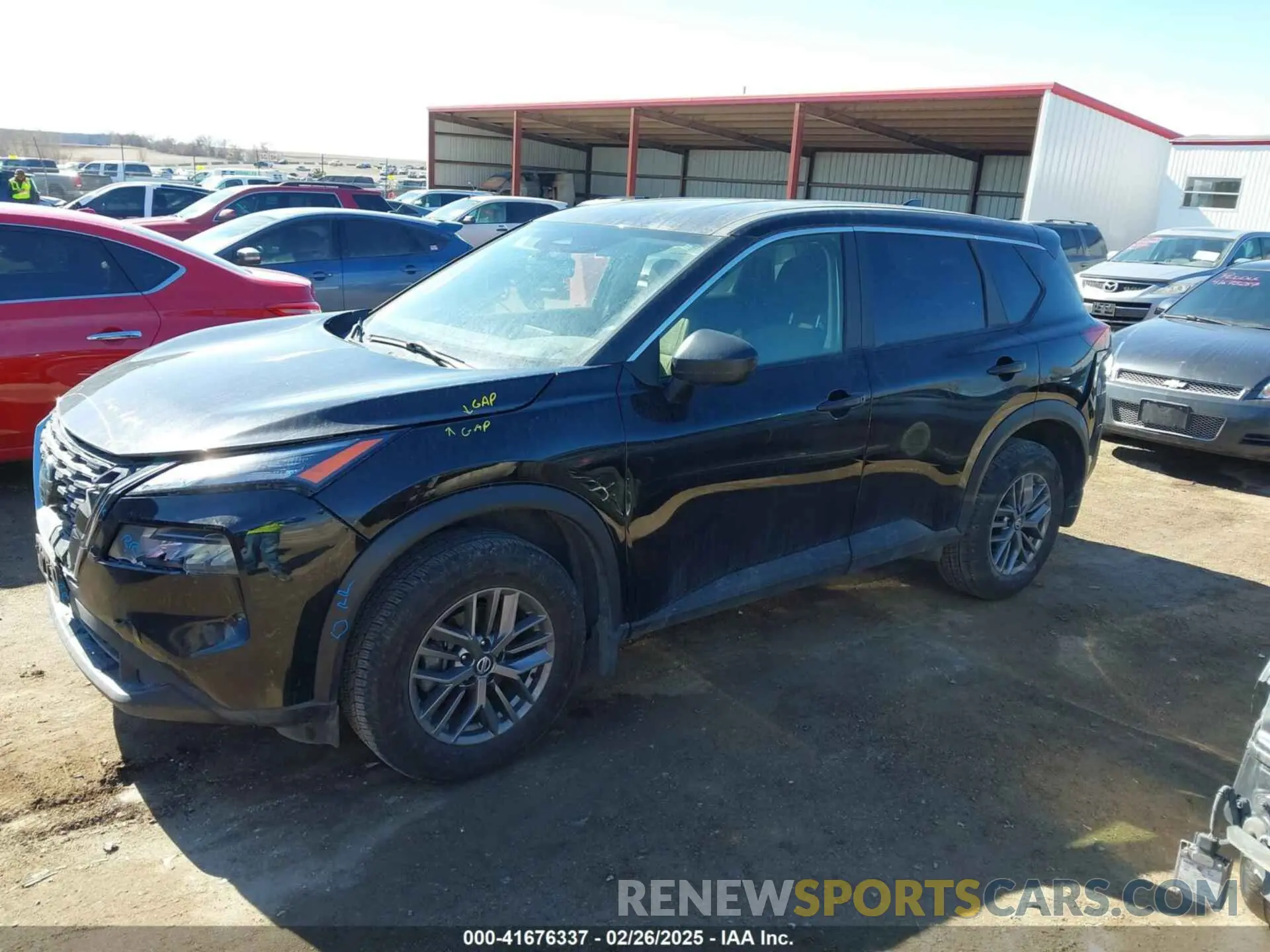 14 Photograph of a damaged car JN8AT3AB7MW211782 NISSAN ROGUE 2021