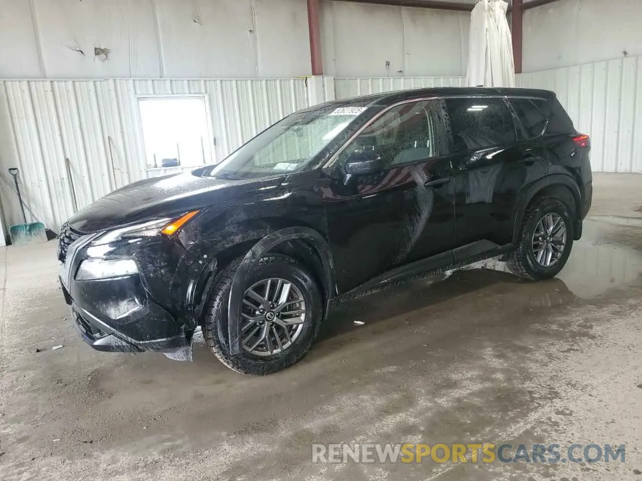 1 Photograph of a damaged car JN8AT3AB7MW220093 NISSAN ROGUE 2021