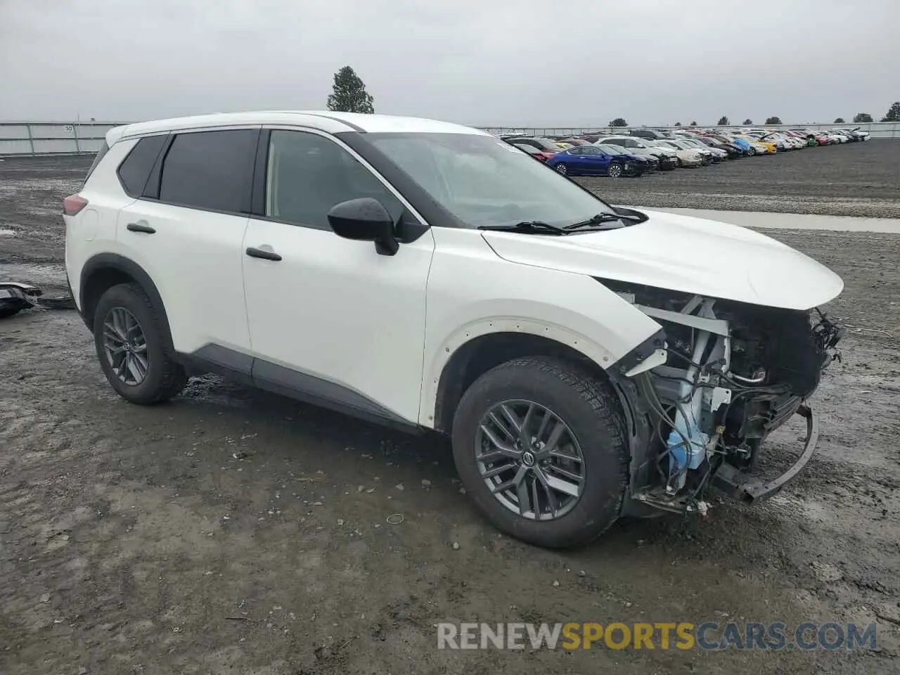 4 Photograph of a damaged car JN8AT3AB9MW206891 NISSAN ROGUE 2021