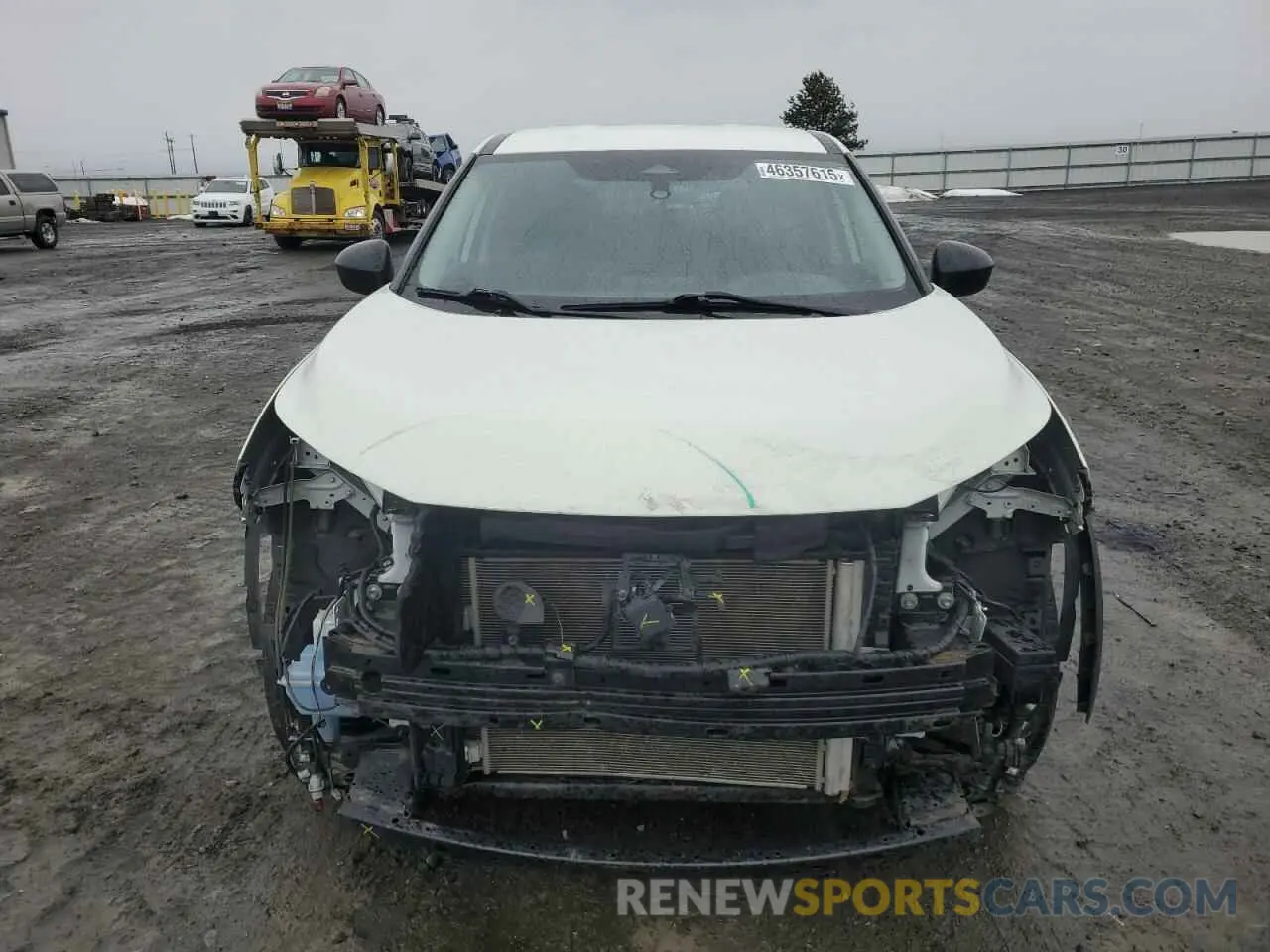 5 Photograph of a damaged car JN8AT3AB9MW206891 NISSAN ROGUE 2021