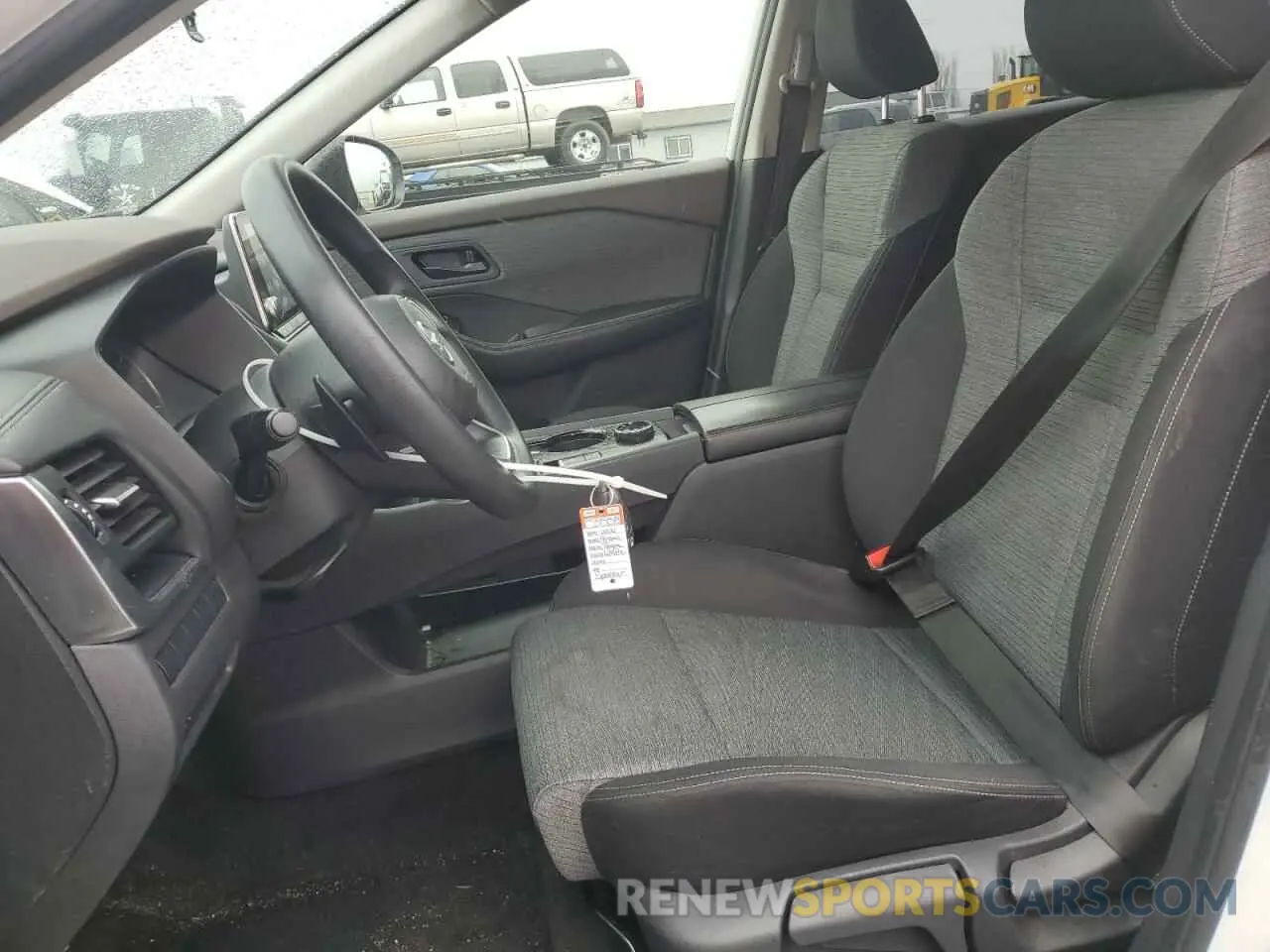 7 Photograph of a damaged car JN8AT3AB9MW206891 NISSAN ROGUE 2021