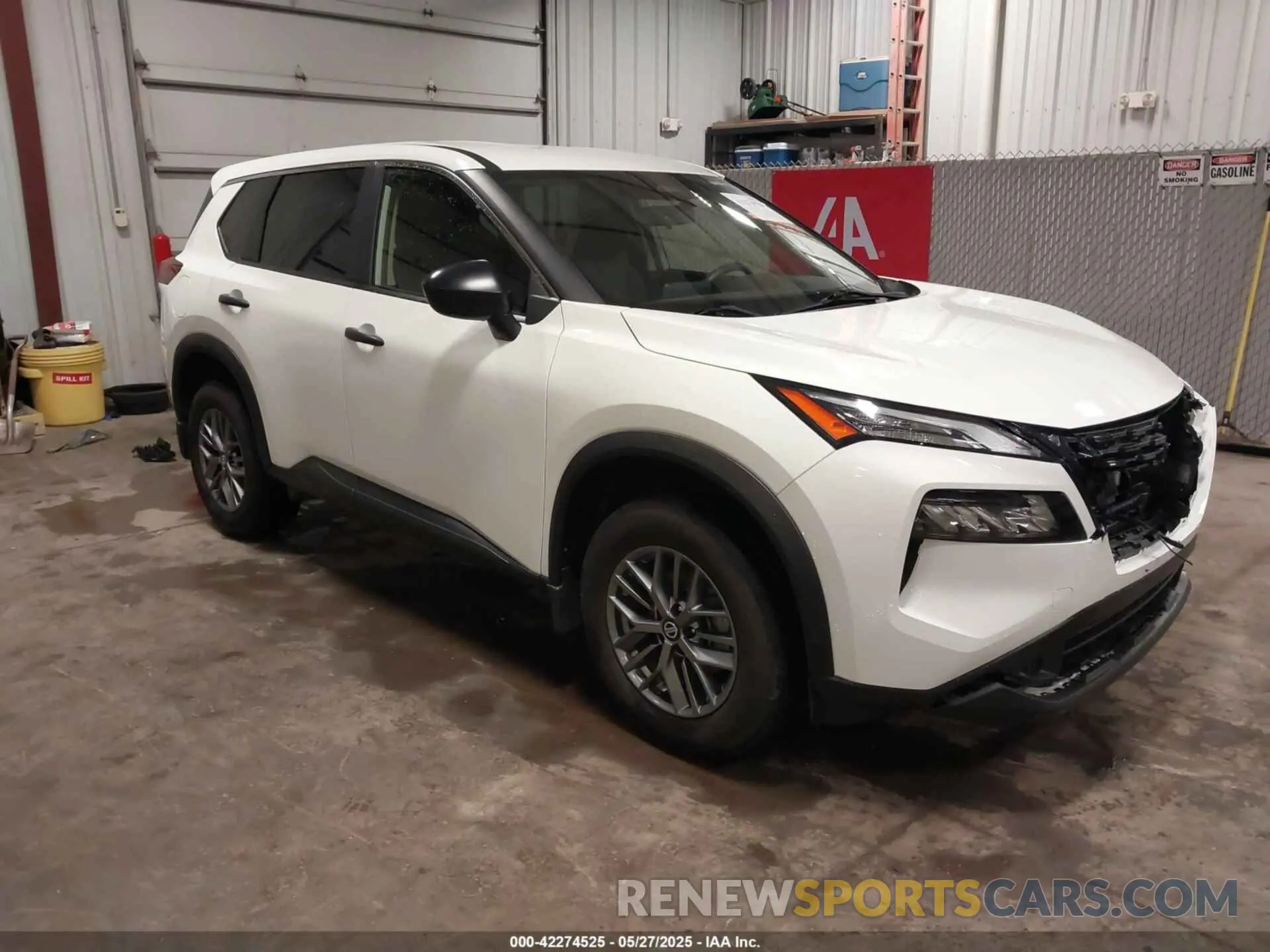 1 Photograph of a damaged car JN8AT3AB9MW210861 NISSAN ROGUE 2021