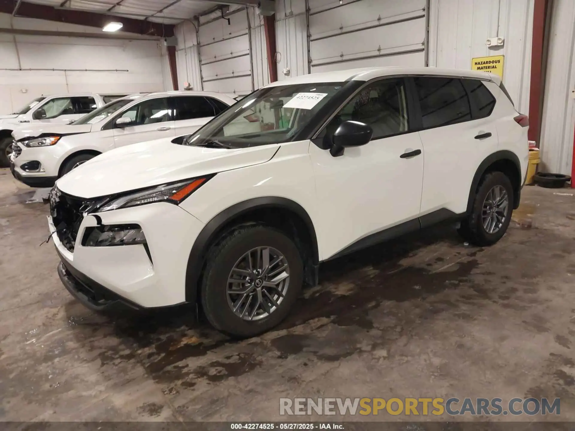 2 Photograph of a damaged car JN8AT3AB9MW210861 NISSAN ROGUE 2021