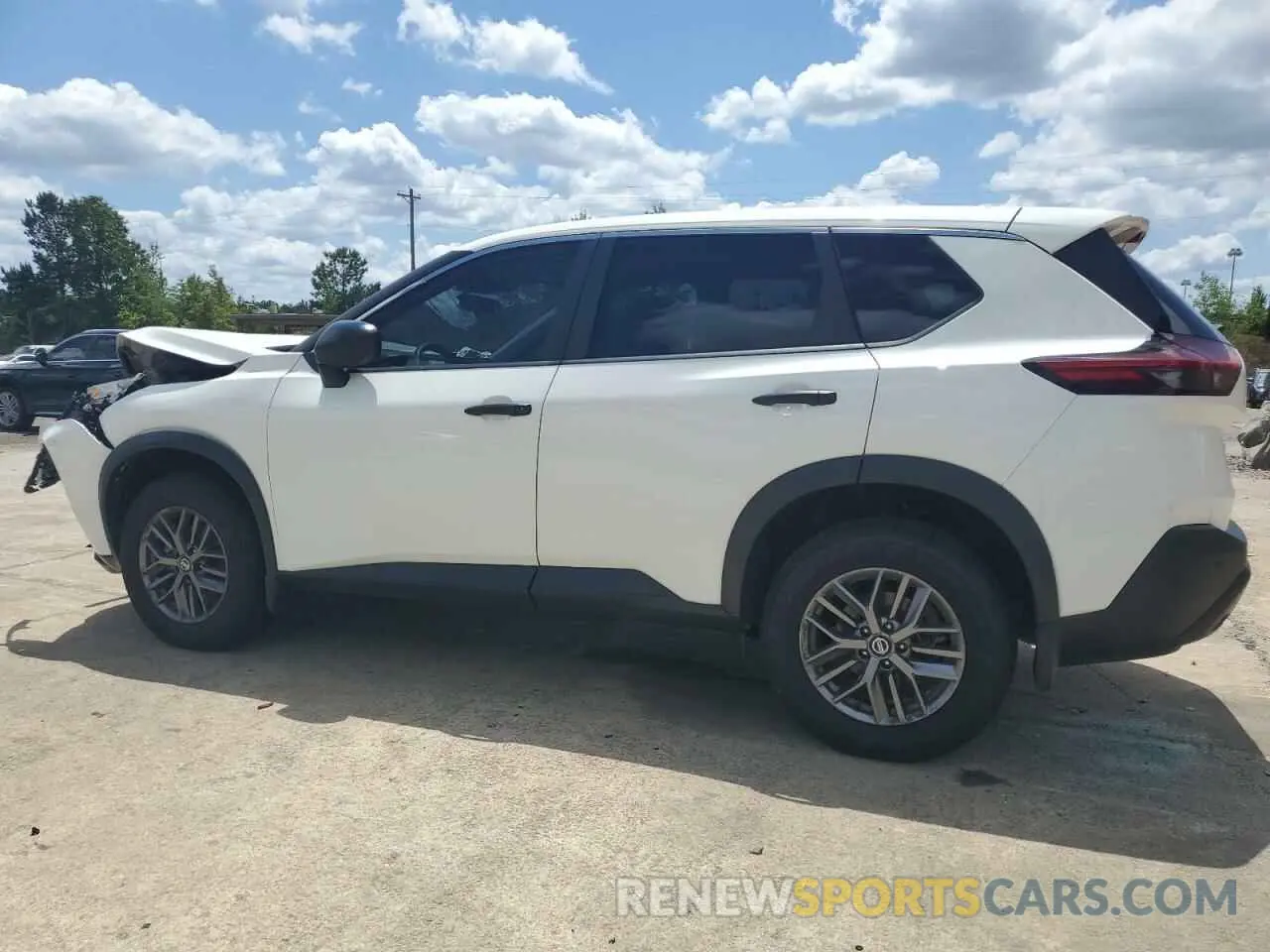 2 Photograph of a damaged car JN8AT3ABXMW206382 NISSAN ROGUE 2021